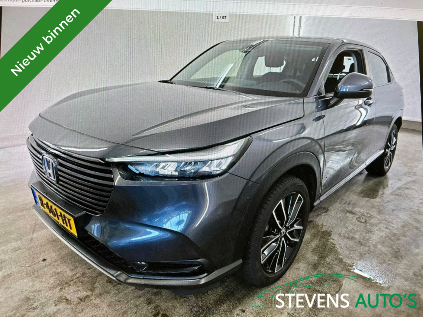 Honda Hr-v 1.5 e:HEV Elegance STOELVERWARMING / CAMERA / LED / 18 INCH 2022 - voorkant