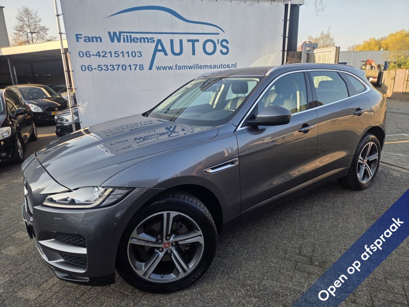Jaguar F-pace 2.0 Portfolio AWD 20d 2017 - voorkant