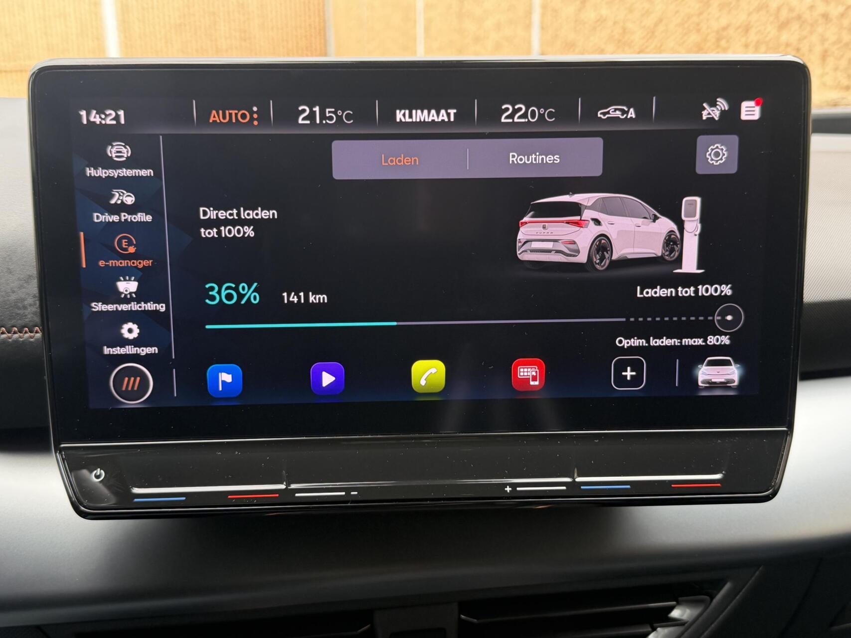 Foto van Cupra Born 150 KW 58/62 KWH