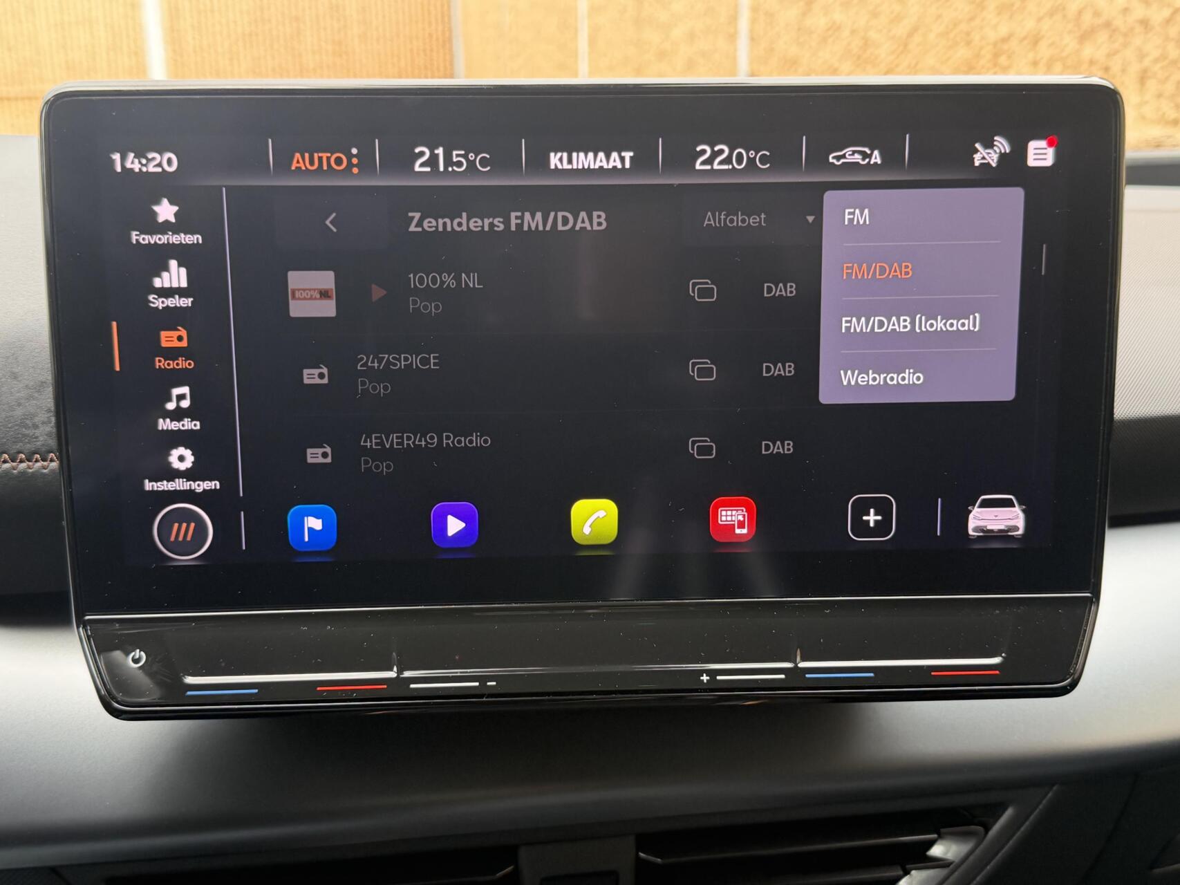 Foto van Cupra Born 150 KW 58/62 KWH