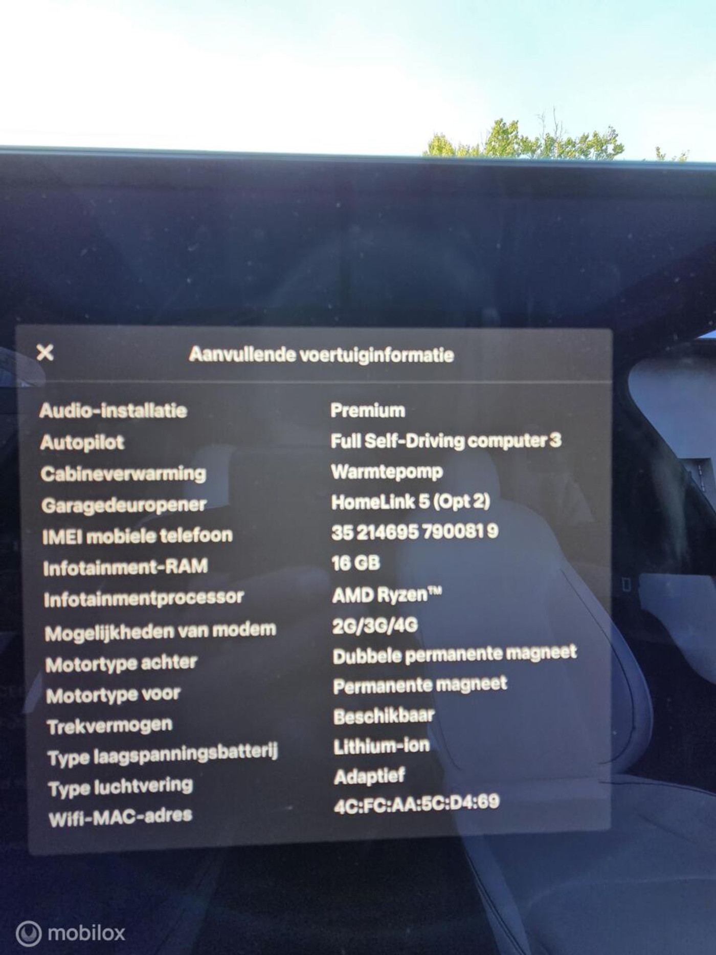Foto van Tesla Model X