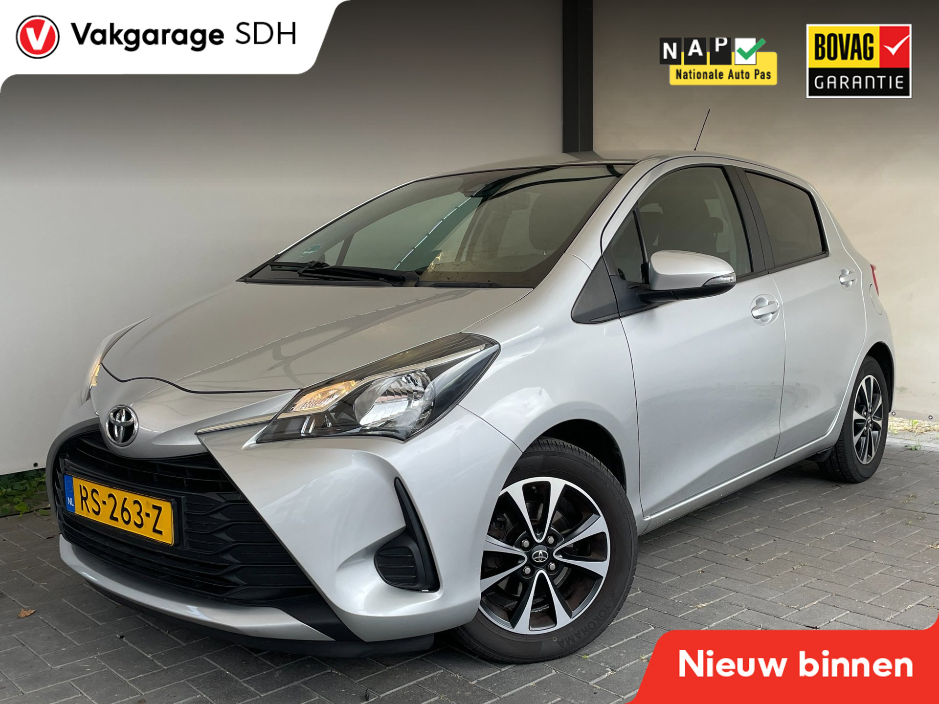 Toyota Toyota Yaris 1.0 VVT-i Comfort|Airco|Bluetooth|Nette auto 2018 - voorkant