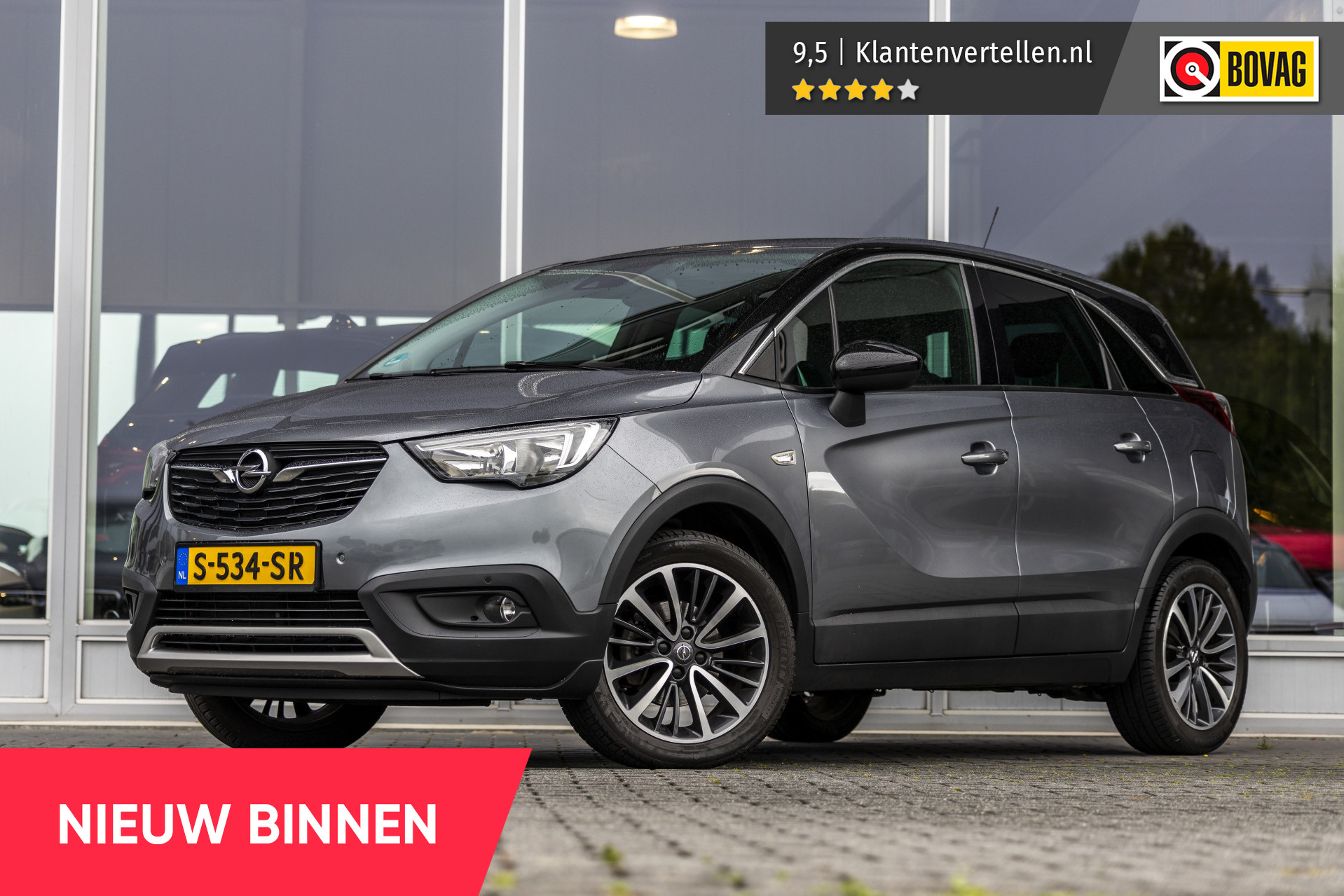 Opel Crossland X 1.2 Turbo Innovation 2018 - voorkant
