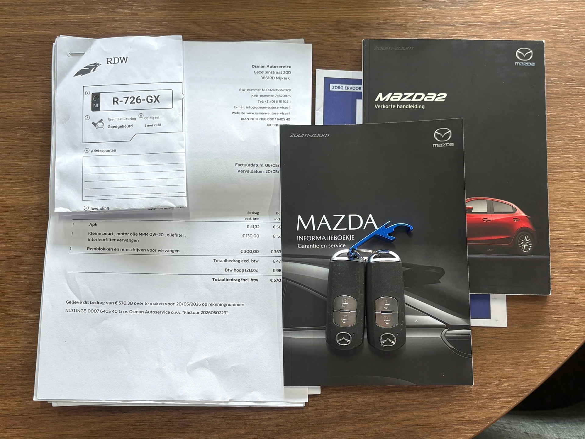 Foto van Mazda Mazda2