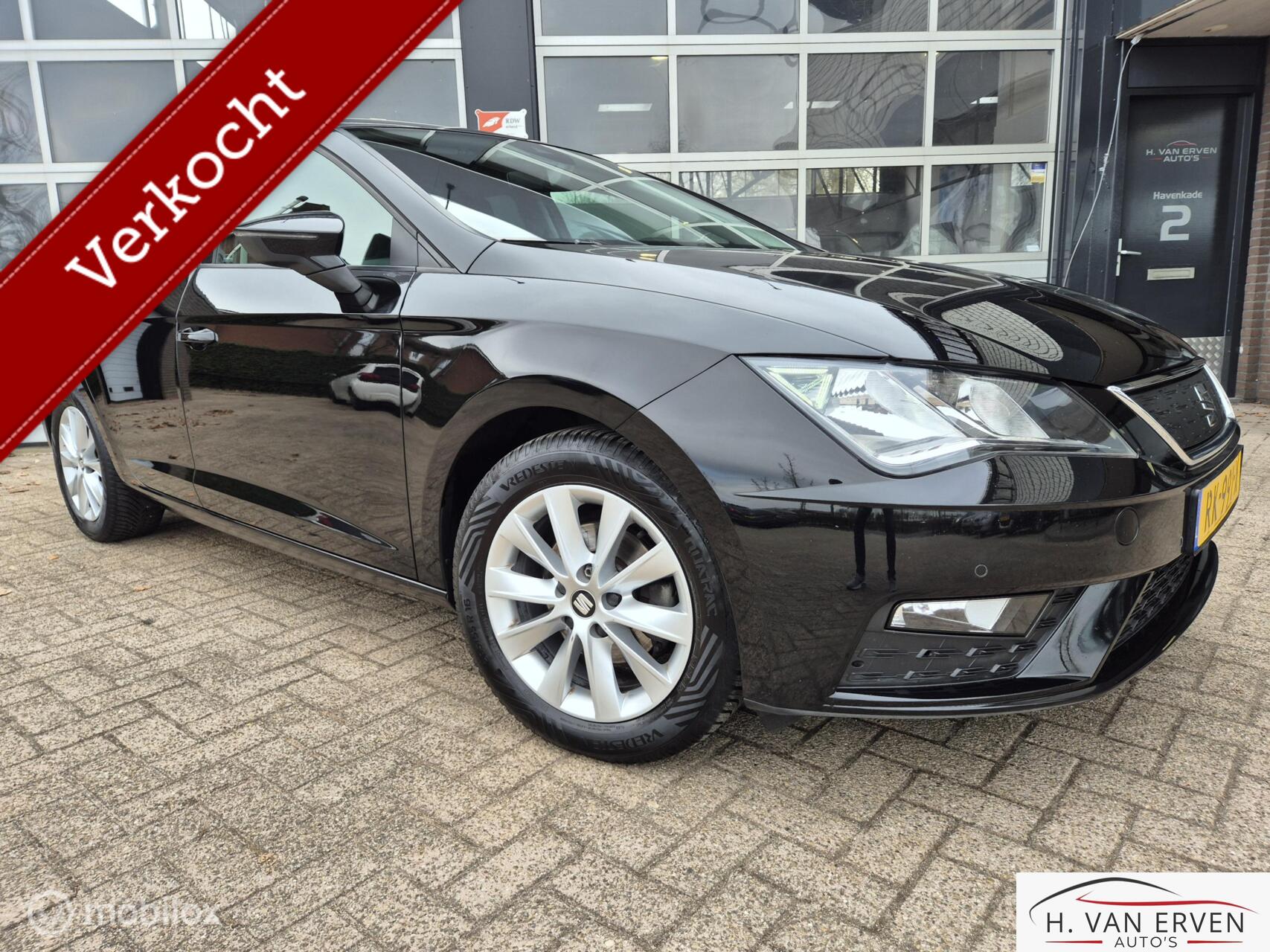 Seat Leon 1.0 Style Business Intense APPLE CARPLAY PDC NAP 2018 - voorkant
