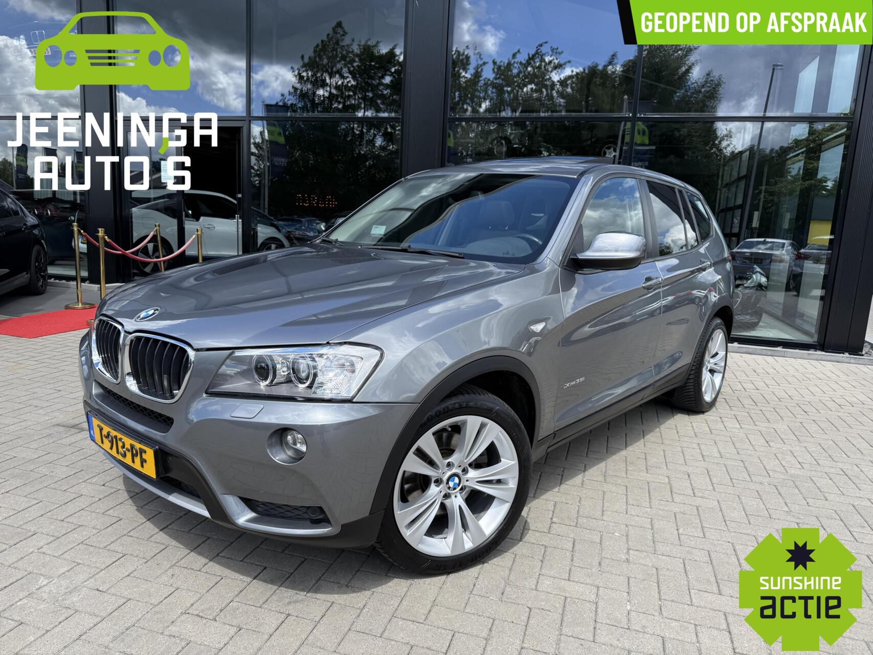 BMW X3 Xdrive35i xDrive35i High Executive|Camera|Leer|Memory|Trekhaak|Stoelverwarming 2014 - voorkant