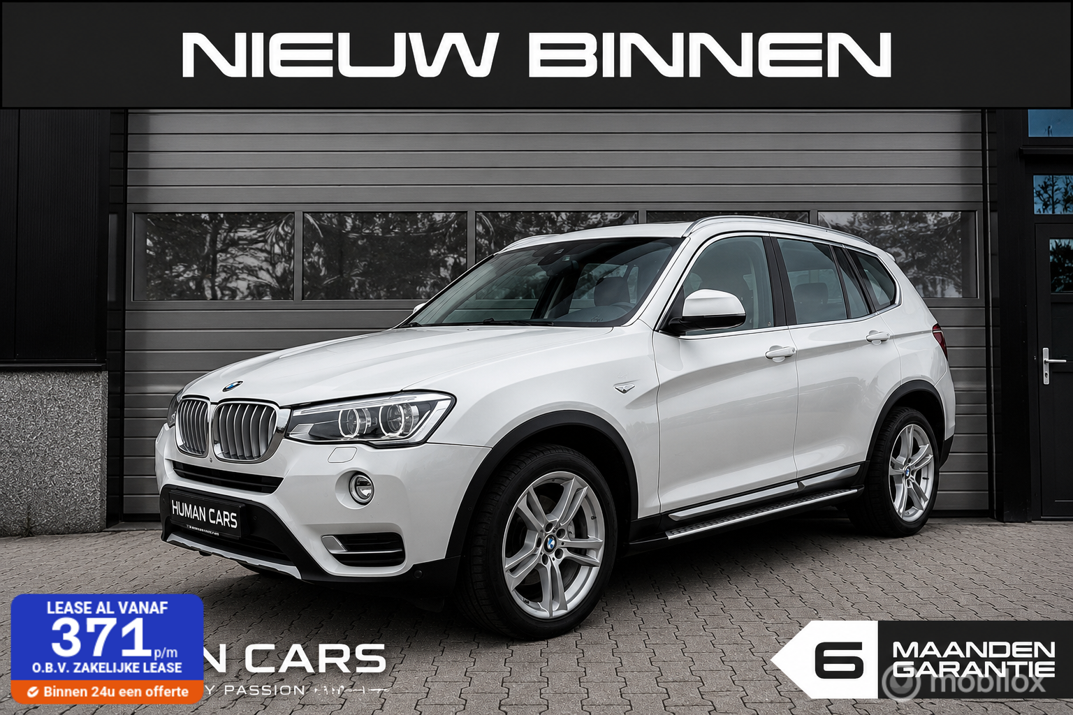 BMW X3 Xdrive35i xDrive35i High Executive 19 inch Automaat 306 pk 2015 - voorkant