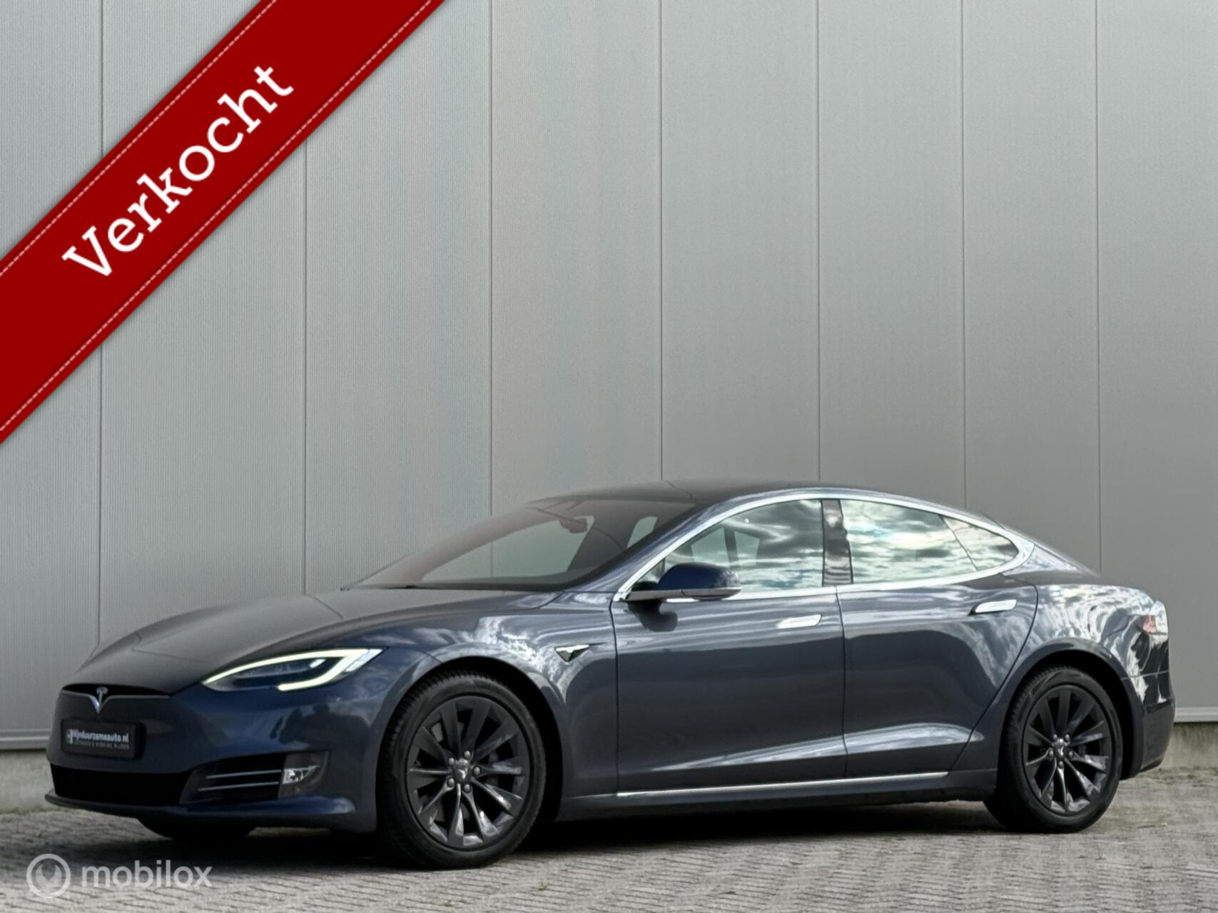 Tesla Model S 100D - Top uitgevoerd! - SOH 86% - nette auto! 2018 - voorkant