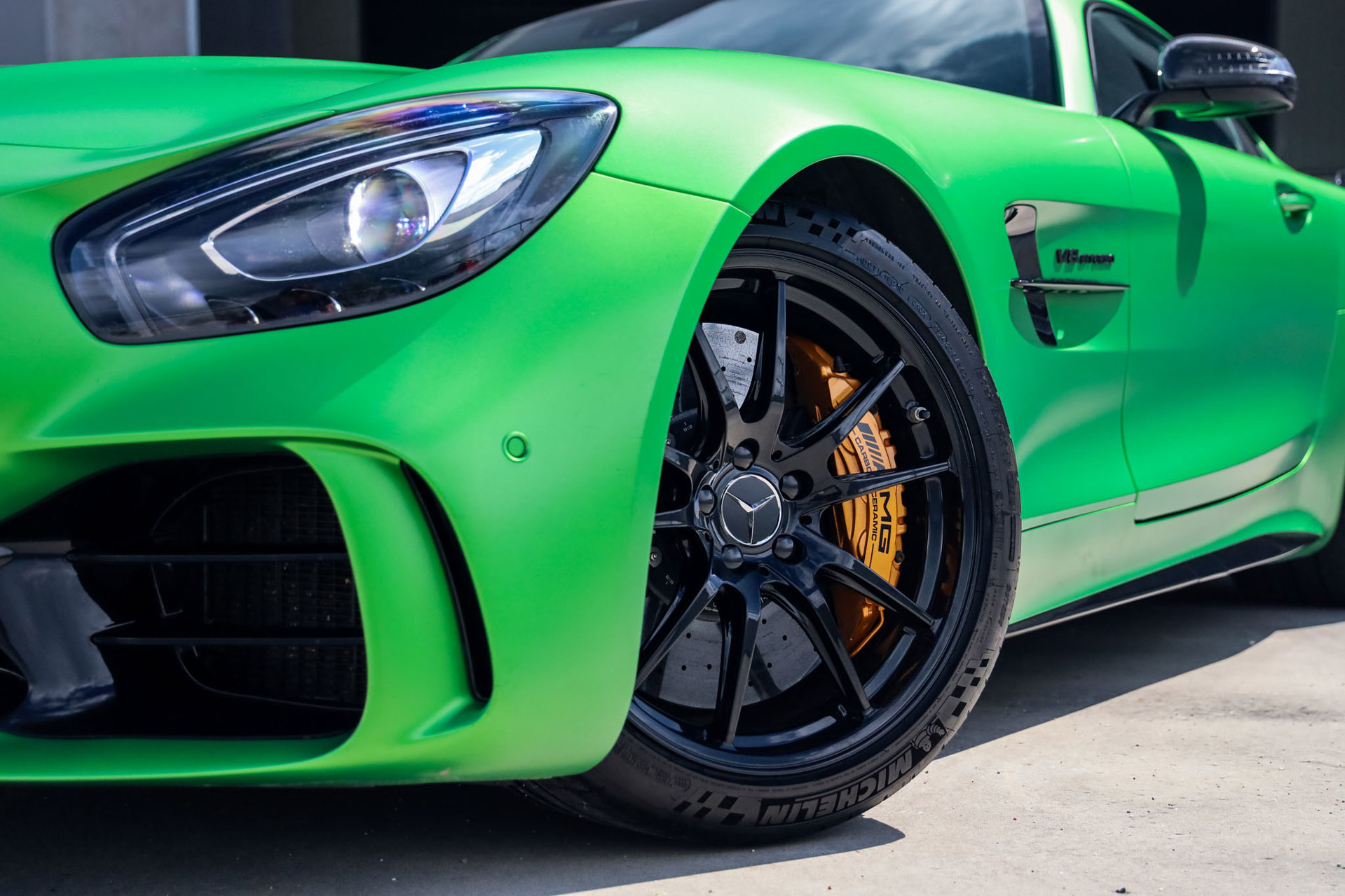 Foto van Mercedes-Benz AMG GT