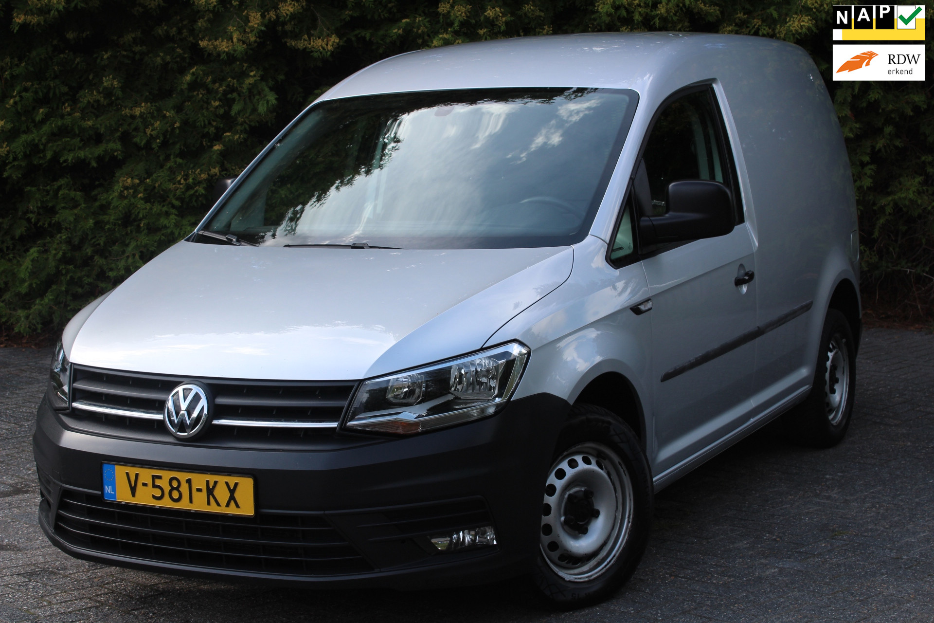 Volkswagen Caddy 2.0 TDI L1H1 BMT Comfortline 75PK | Airco | Navigatie | Parkeersensoren 2018 - voorkant