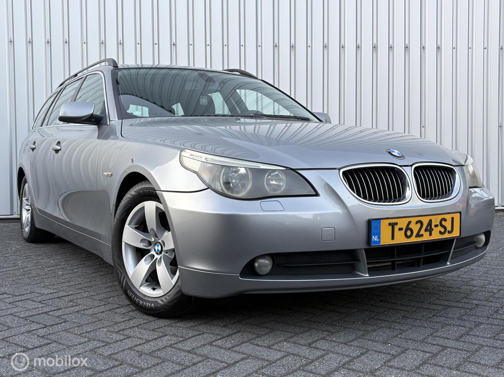 BMW 5er Reihe 523i Business | Aut | 6 cil | Youngtimer | Cruise | Stoelverwarming | 2007 - voorkant