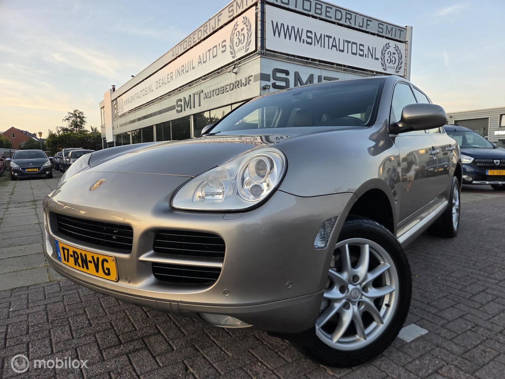Porsche Cayenne S 4.5 S Nav/Leder/Trekhaak/BTW/Dealer/NL-Auto 2005 - voorkant