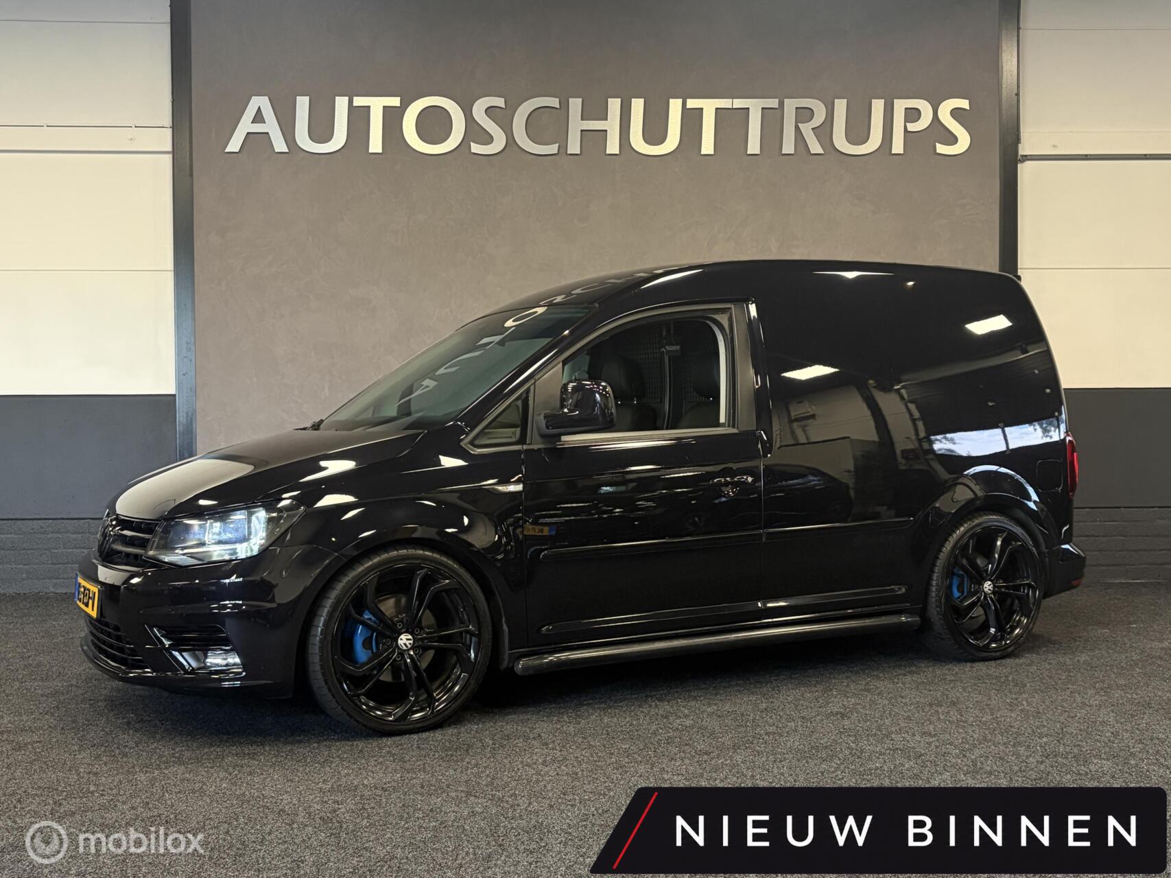 Volkswagen Caddy 2.0 TDI L1H1 BMT Highline LEDER / 180 PK! / LED / NAVI / HELE MOOIE BUS! / 2016 - voorkant