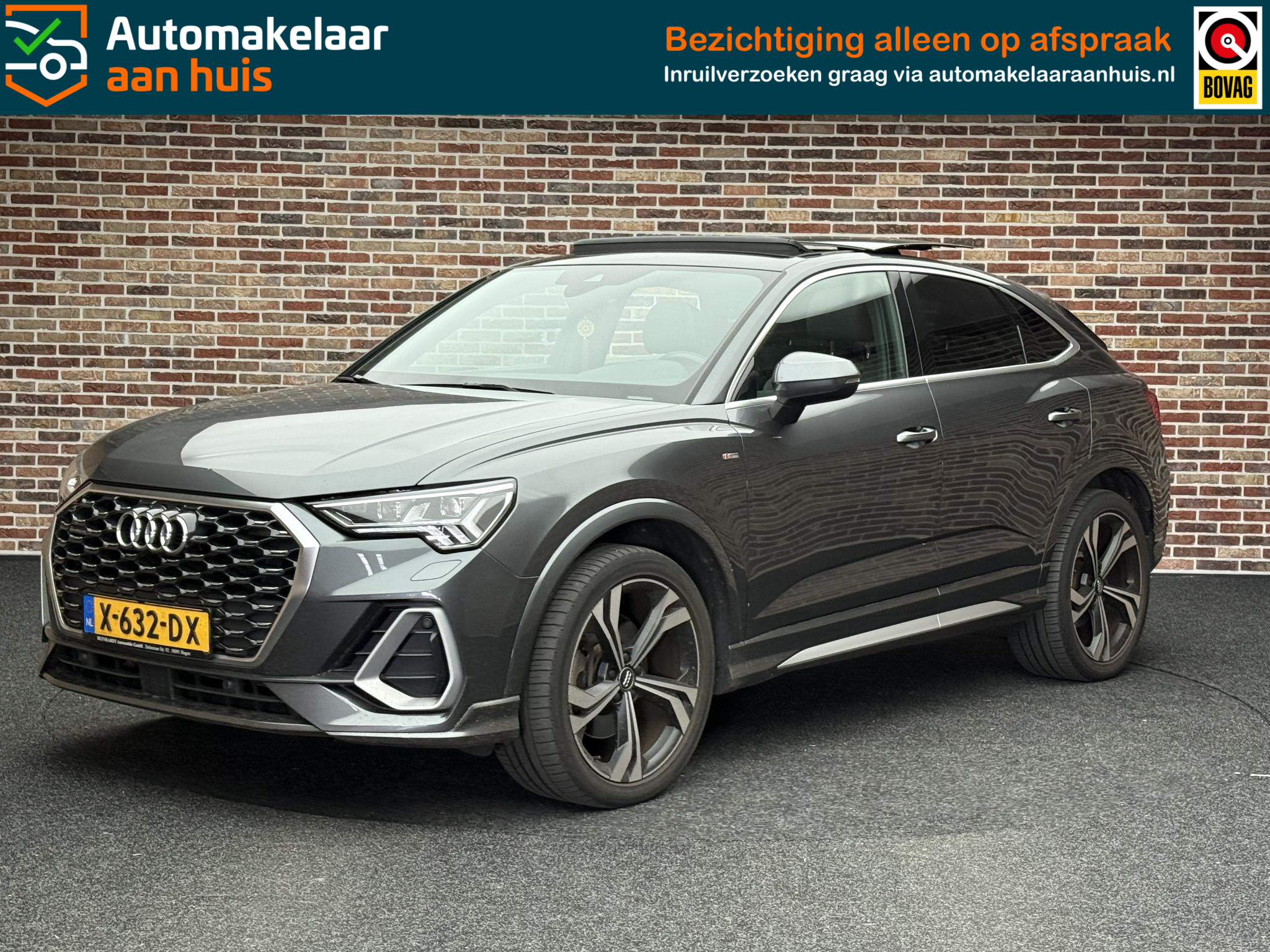 Audi Q3 Sportback 45 TFSI quattro Pro Line S 2020 - voorkant