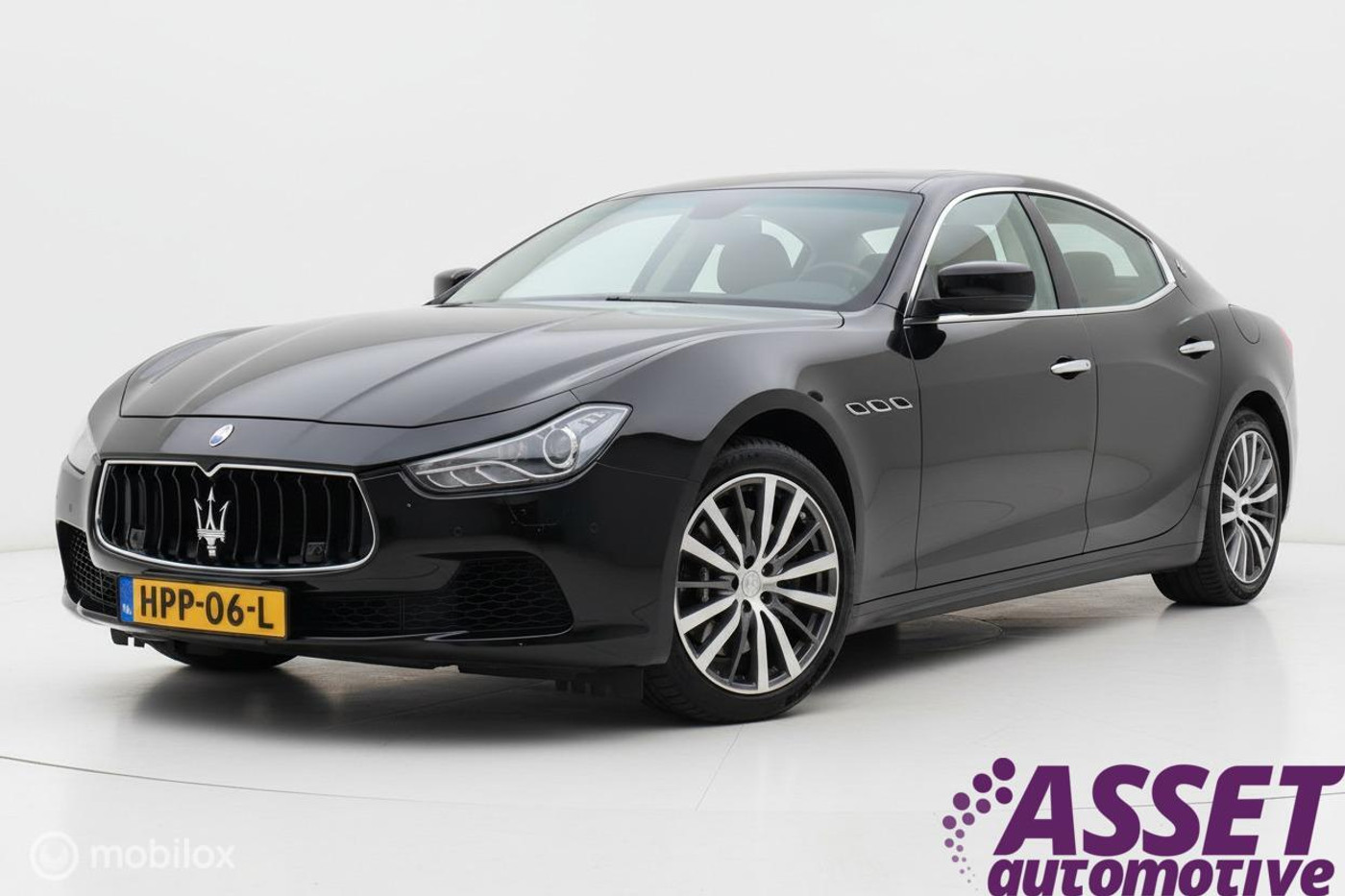 Maserati Ghibli S Q4 3.0 S 411 pk Q4 aut | schuifdak | memory 2014 - voorkant