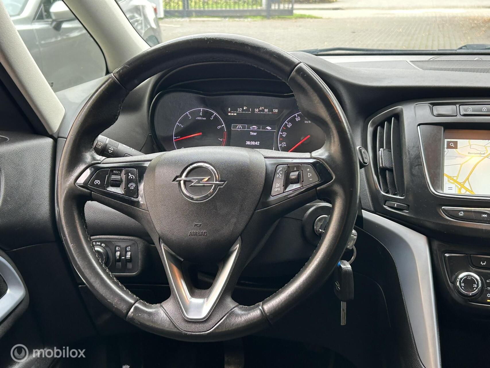 Foto van Opel Zafira Tourer