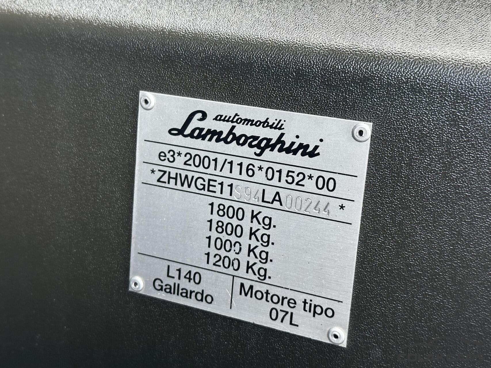 Foto van Lamborghini Gallardo