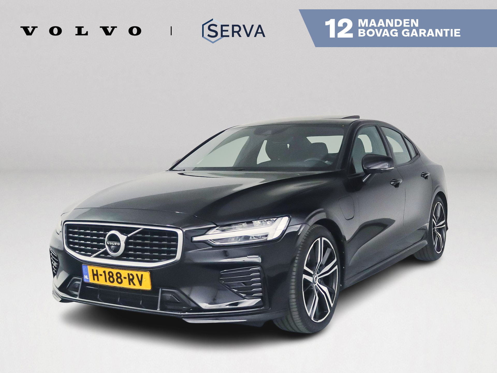 Volvo S60 T6 Twin Engine T6 AWD Twin Engine R-Design | Panoramadak | 360° camera | Harman Kardon | Head-up display | Stoel- en Stuurverwarming | Stoelventilatie | Trekhaak 2020 - voorkant