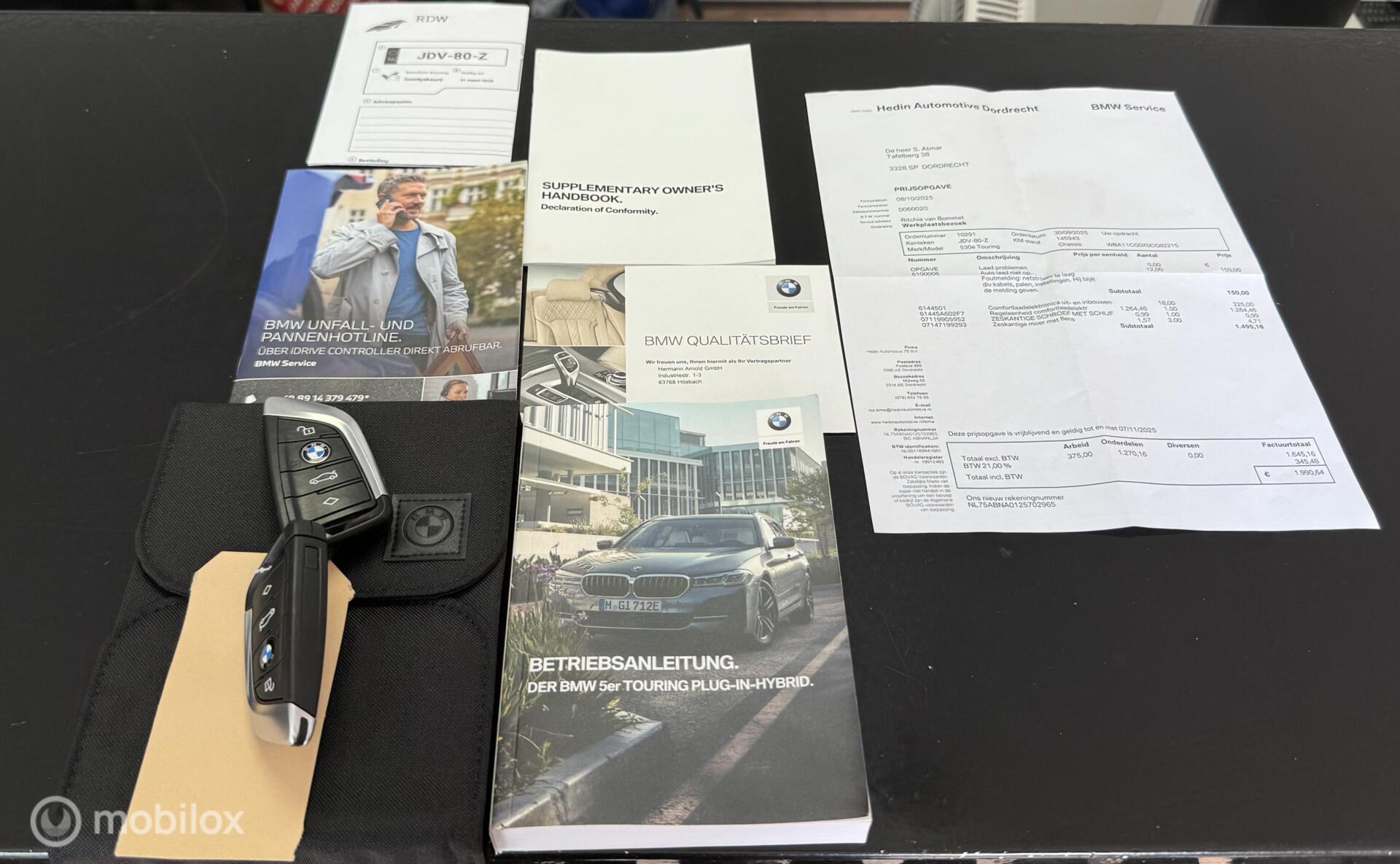 Foto van BMW 530e