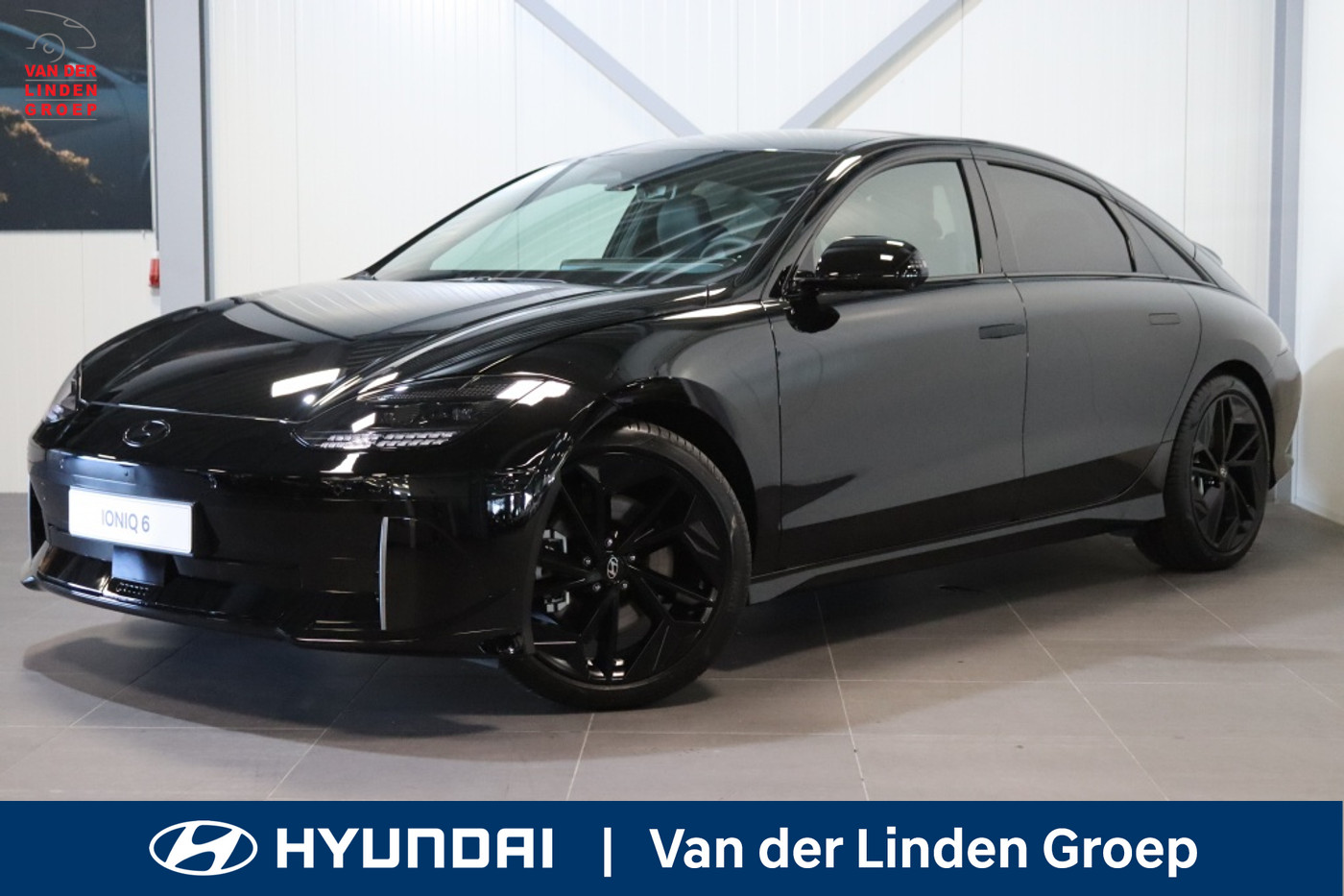 Hyundai Ioniq6 Business 77.4 kWh LONG RANGE |DEMODEAL|Direct leverbaar| 2025 - voorkant