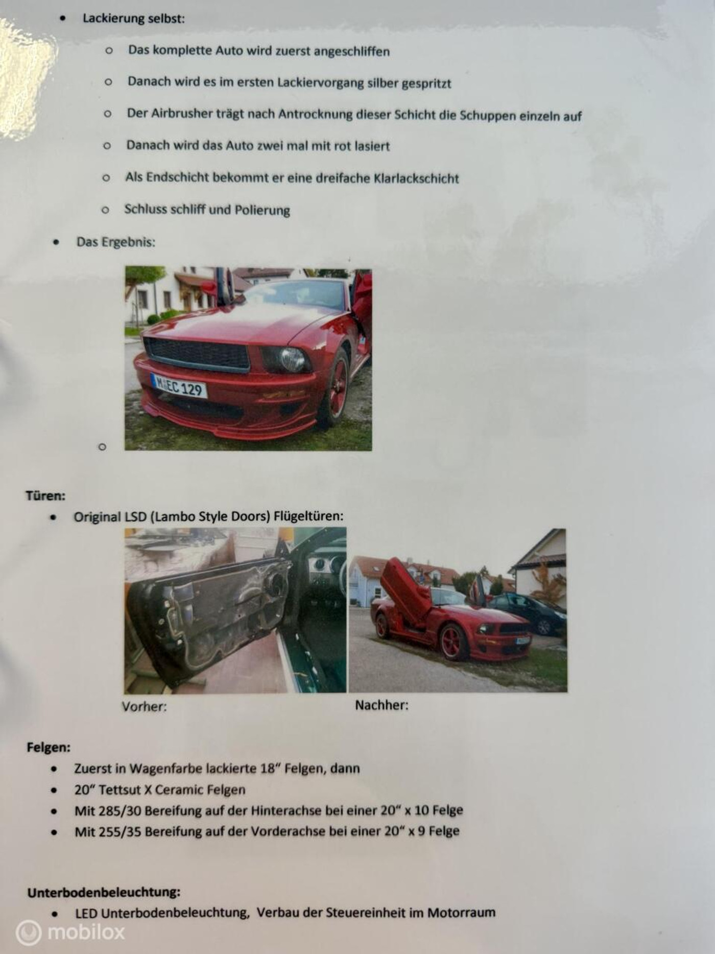 Foto van Ford Mustang Bullit