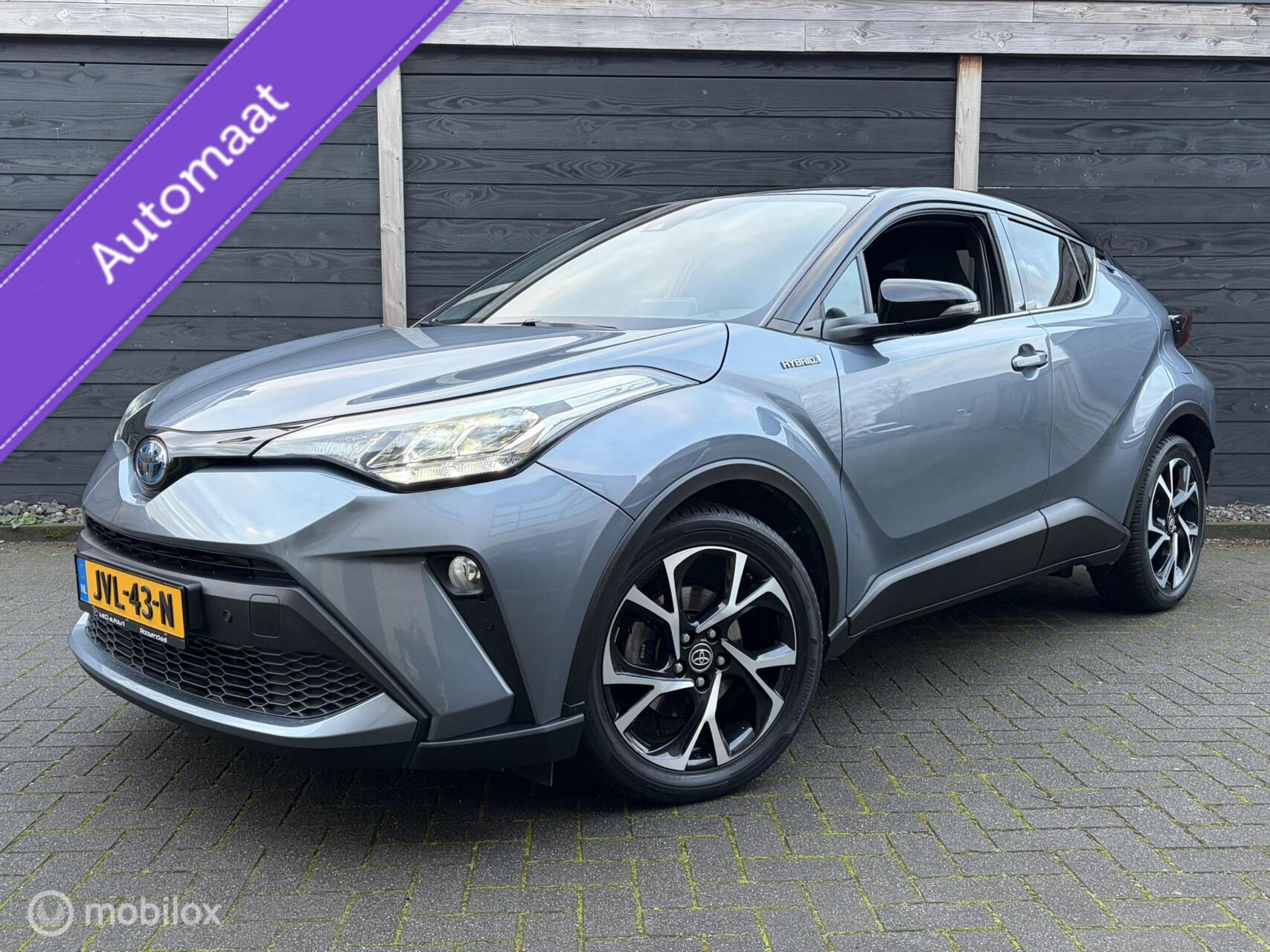Toyota C-hr 1.8 Hybrid Dynamic FM nav carplay / Clima / Stoelverw. / 18" / 56.860 km!! 1e eig!! Keyless 2021 - voorkant