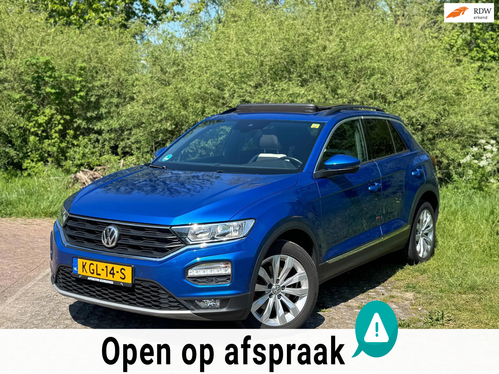 Volkswagen T-roc 1.5 TSI / AUTOMAAT / PANO / CAMERA 2018 - voorkant