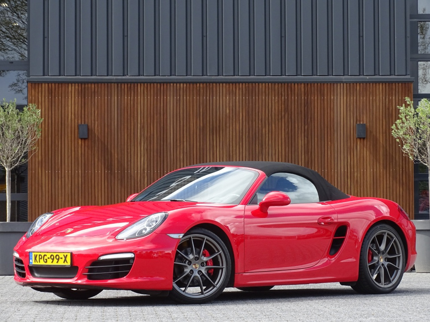 Porsche Boxster S 3.4 315PK PDK / PCM / Sport Chrono / Bose / LED 2013 - voorkant