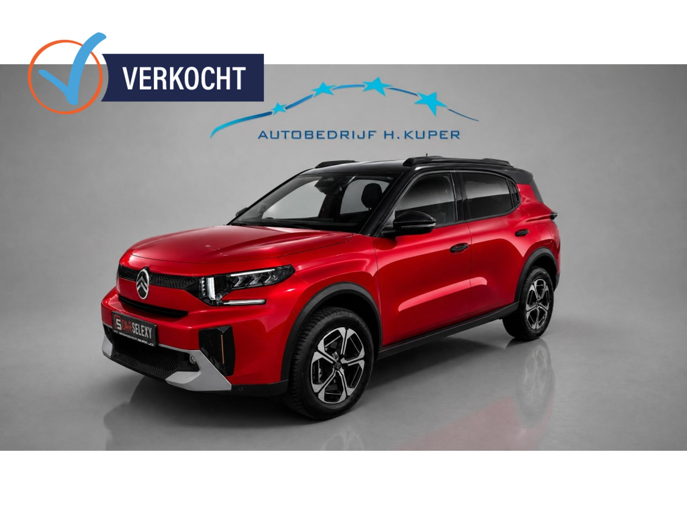 Citroen C3 Aircross 1.2 Hybrid 145pk Max | Cruise | Camera | Navi | CarPlay/Android Auto | 2025 - voorkant