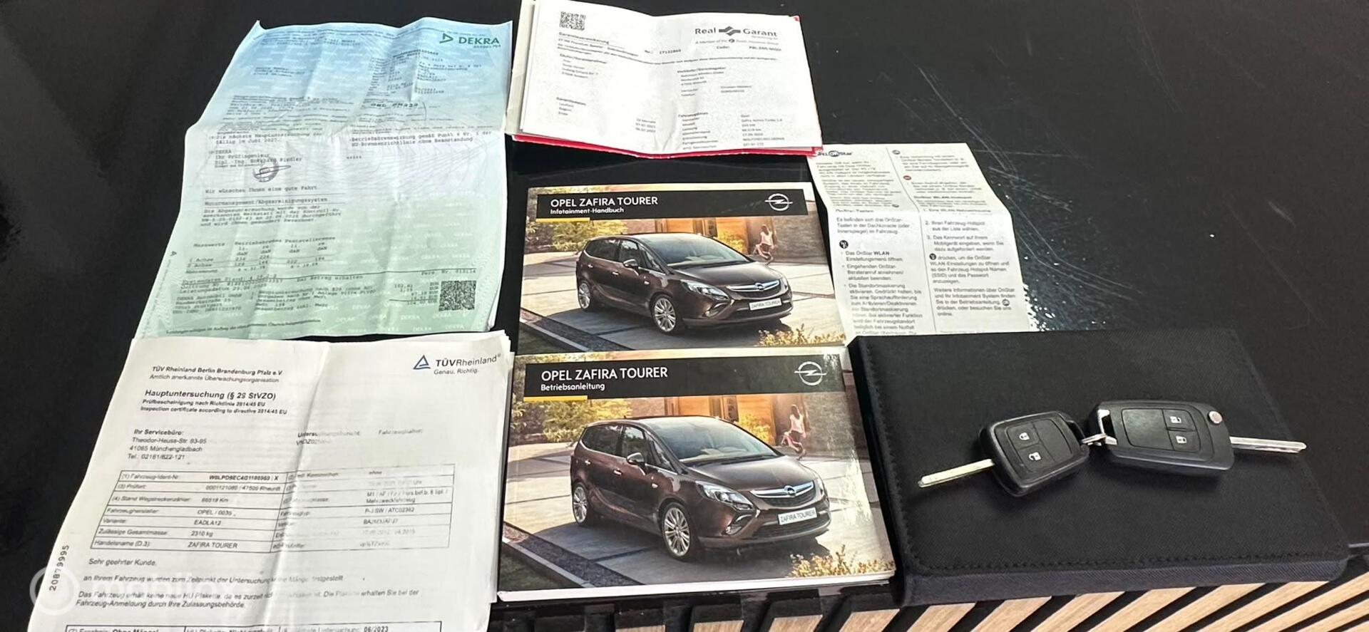 Foto van Opel Zafira Tourer