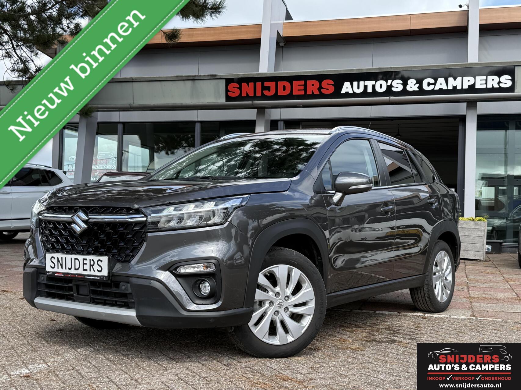 Suzuki S-cross 1.5 Hybrid Style met fijne opties 2024 - voorkant