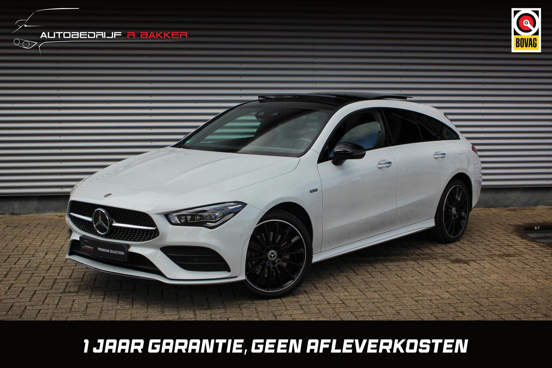 Mercedes Cla-klasse Shooting Brake 250e AMG Limited // 96% SoH | Pano | Sfeerverlichting | Trekhaak | CarPlay & Android Auto | Camera 2021 - voorkant