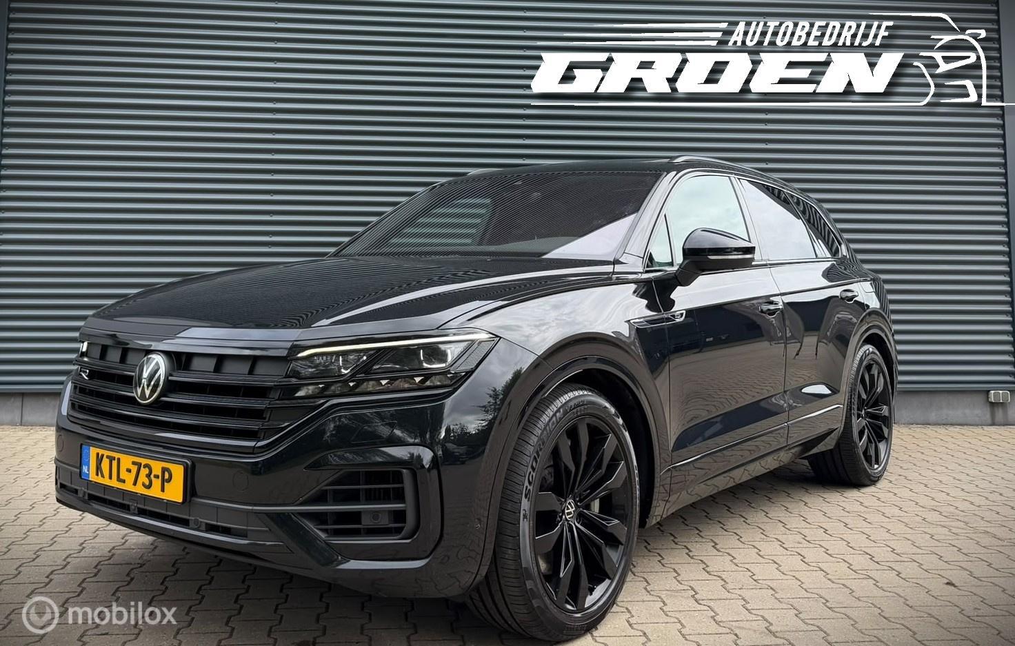 Volkswagen Touareg 3.0 TSi 4MOTION R-LINE PANO|HUD|UCHT|TREK 2023 - voorkant