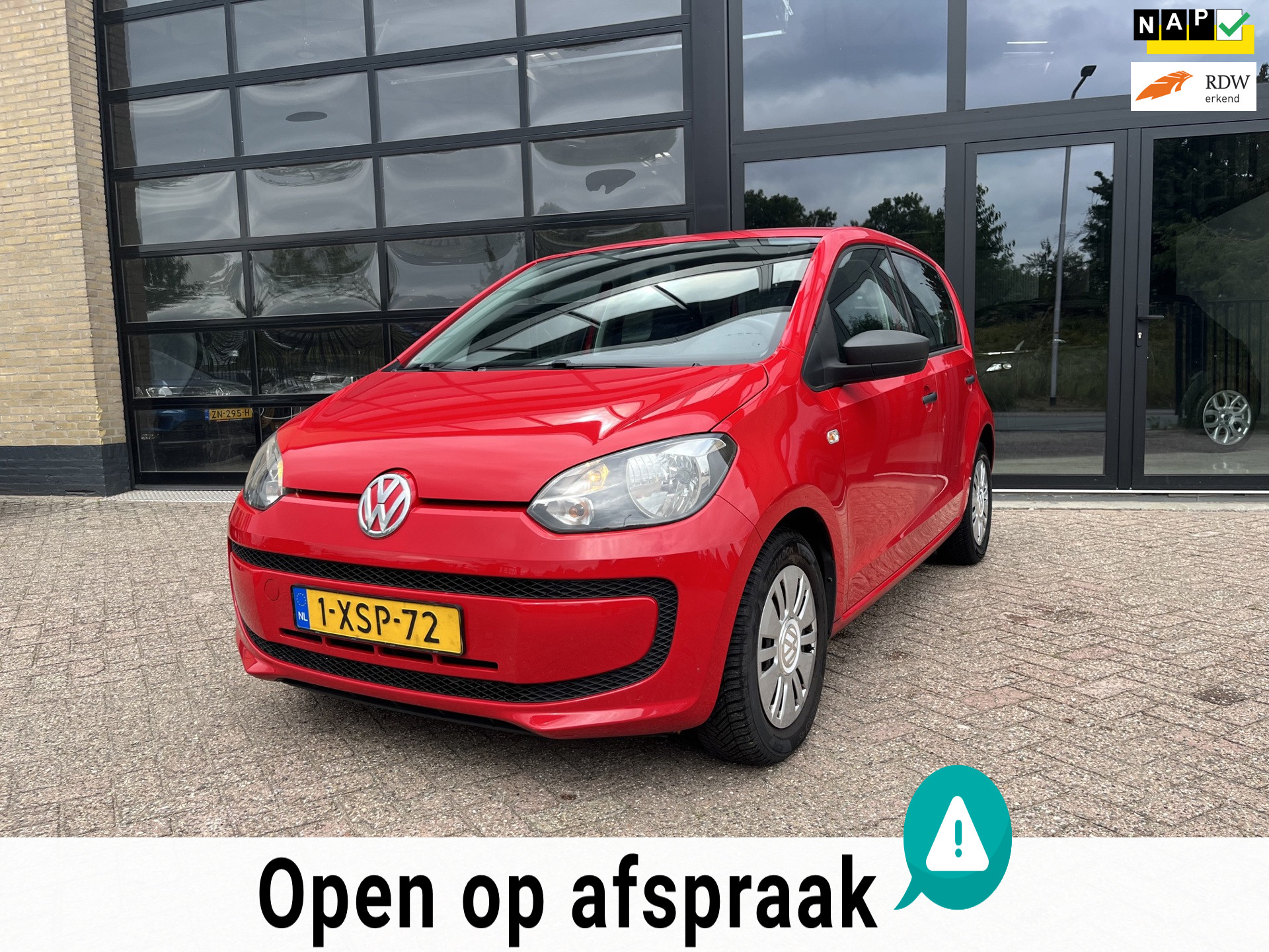 Volkswagen Up take up! BlueMotion, 5 deurs, Airco 2014 - voorkant