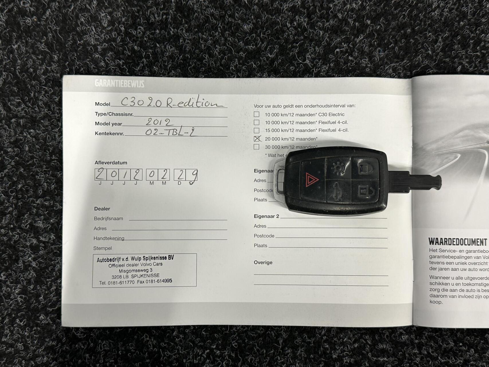 Foto van Volvo C30