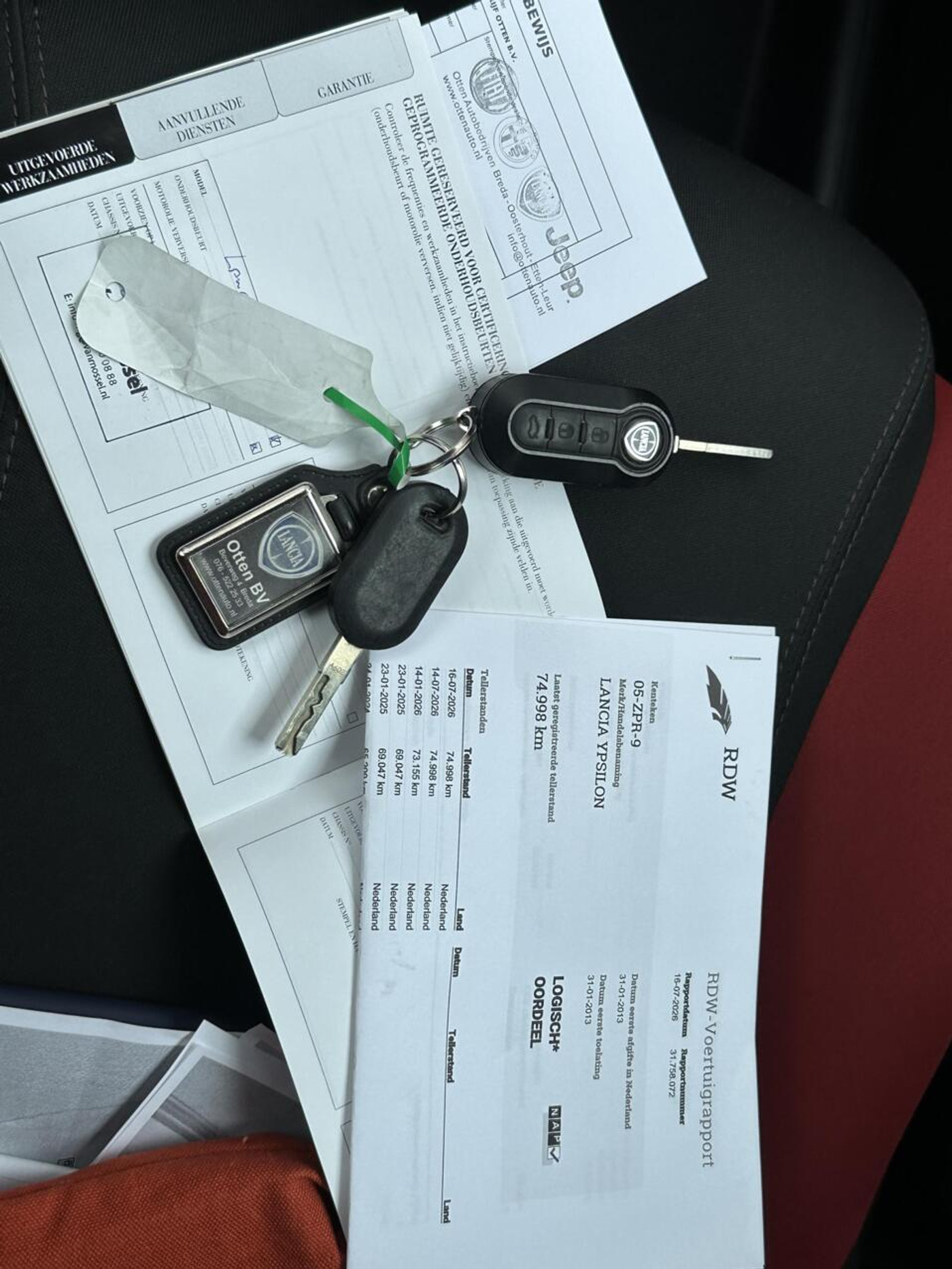 Foto van Lancia Ypsilon