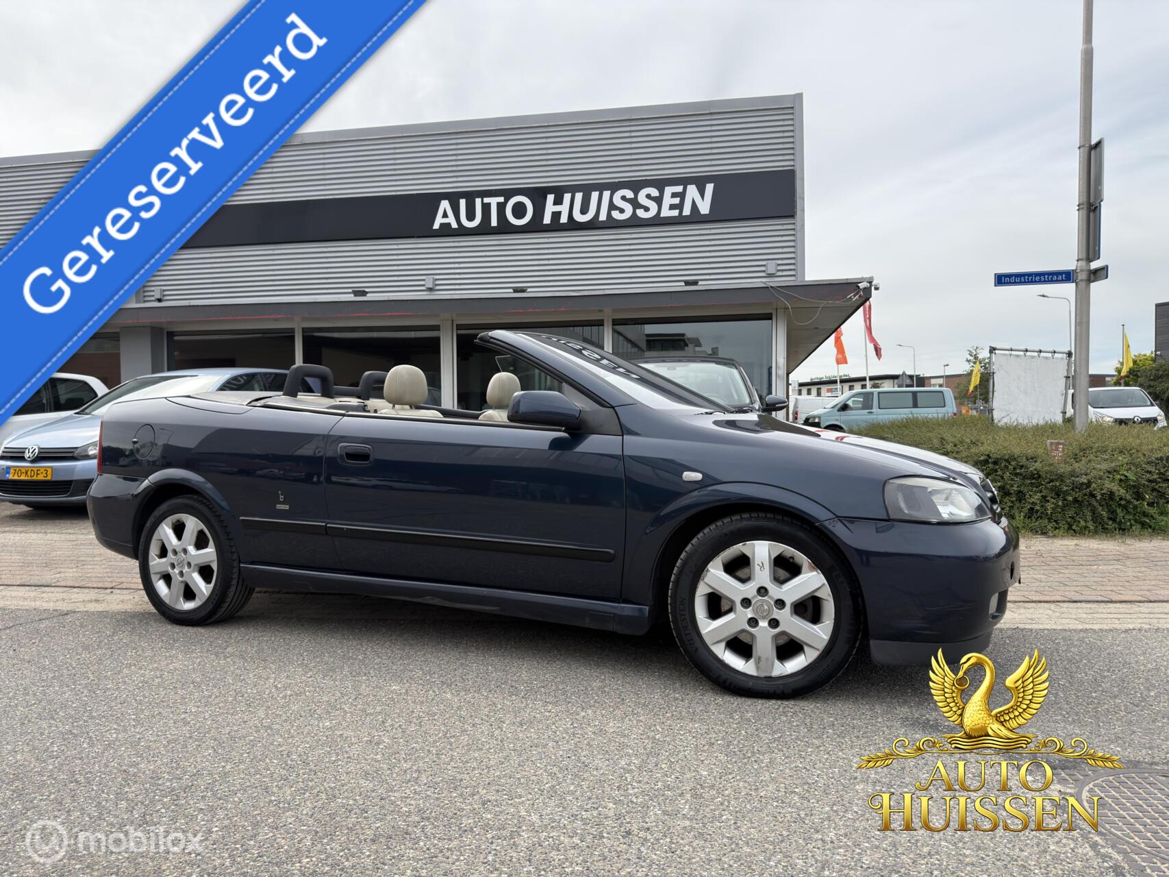 Opel Astra-g-cabrio 1.8-16V Bertone Stoelverwarming+Leer 2003 - voorkant