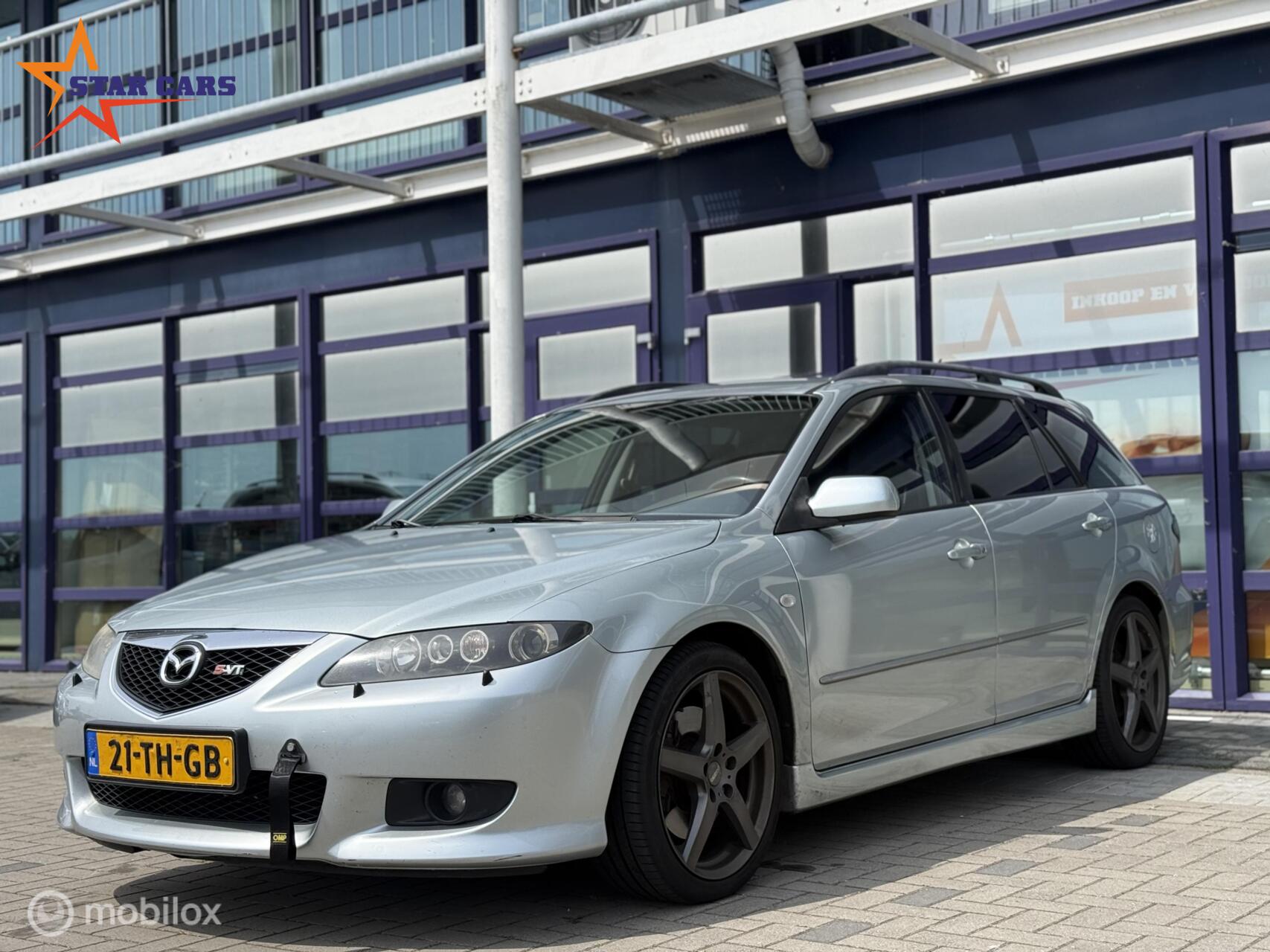 Mazda Mazda 6 2.3i GT-M| Airco|Cruise| Dealer Onderhoud 2006 - voorkant