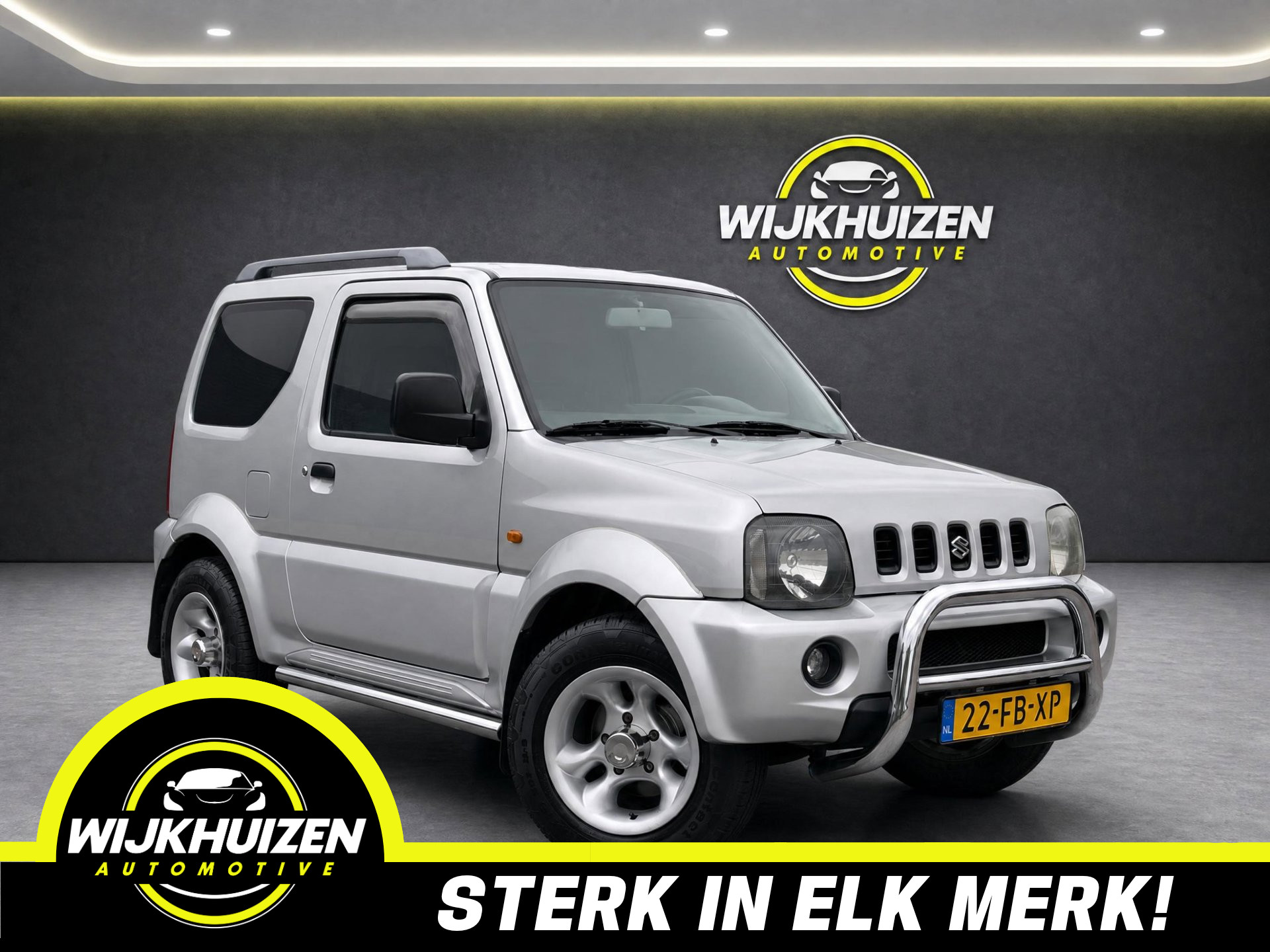 Suzuki Jimny 1.3 JLX Automaat met Airco !!! 4WD !!! NL Auto !!! Uniek !!! 2000 - voorkant