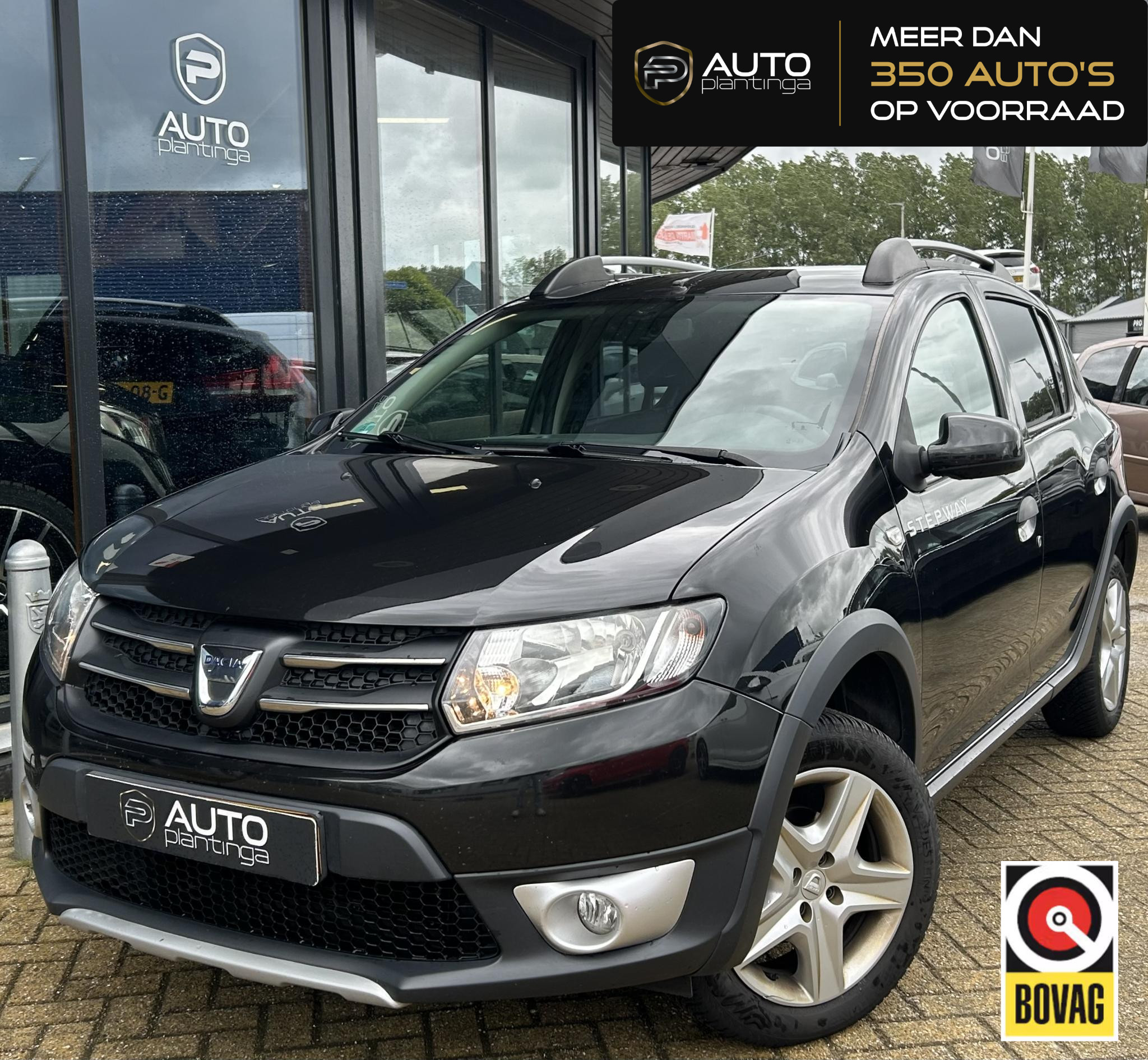 Dacia Sandero 0.9 TCe Stepway Lauréate 2013 - voorkant