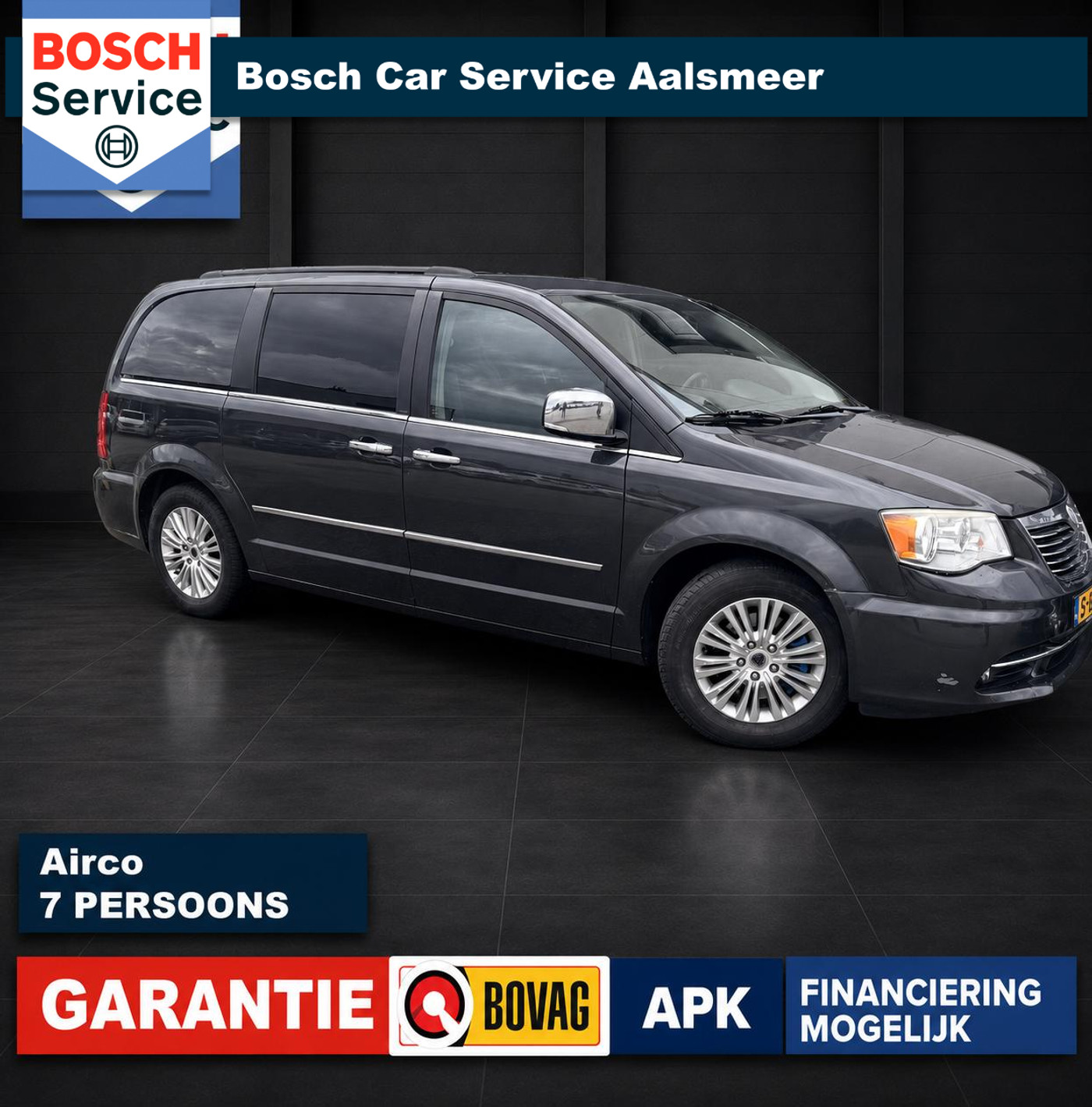 Lancia Voyager 2.8 Multijet Gold 2012 - voorkant