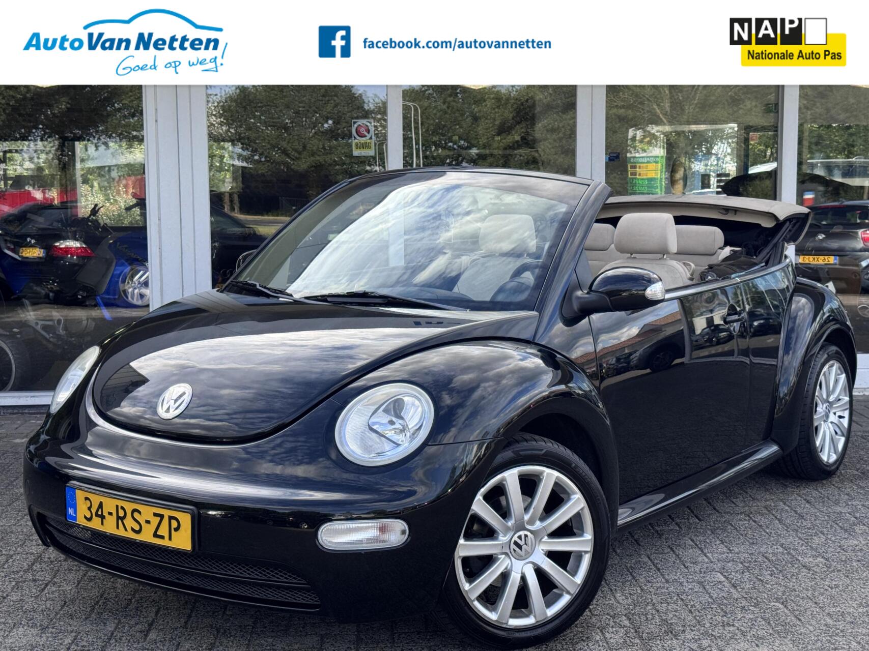Volkswagen New Beetle Cabriolet 1.6 Trendline 2005 - voorkant