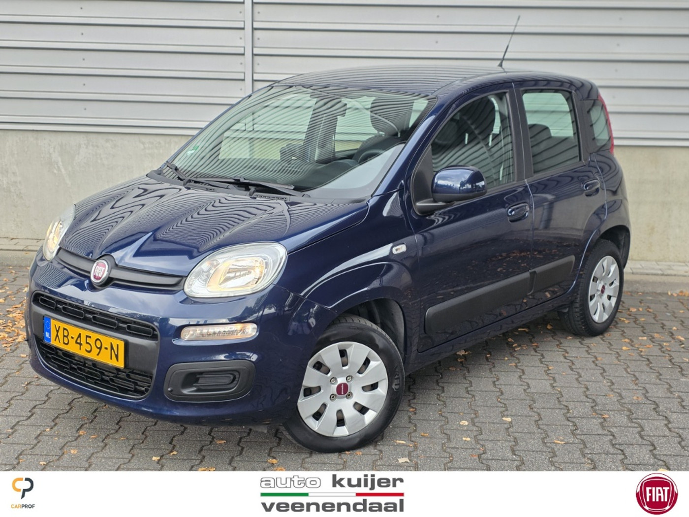 Fiat Panda 85PK | Popstar | Bluetooth + tel. | Hoogte verst. best stoel. | 2018 - voorkant