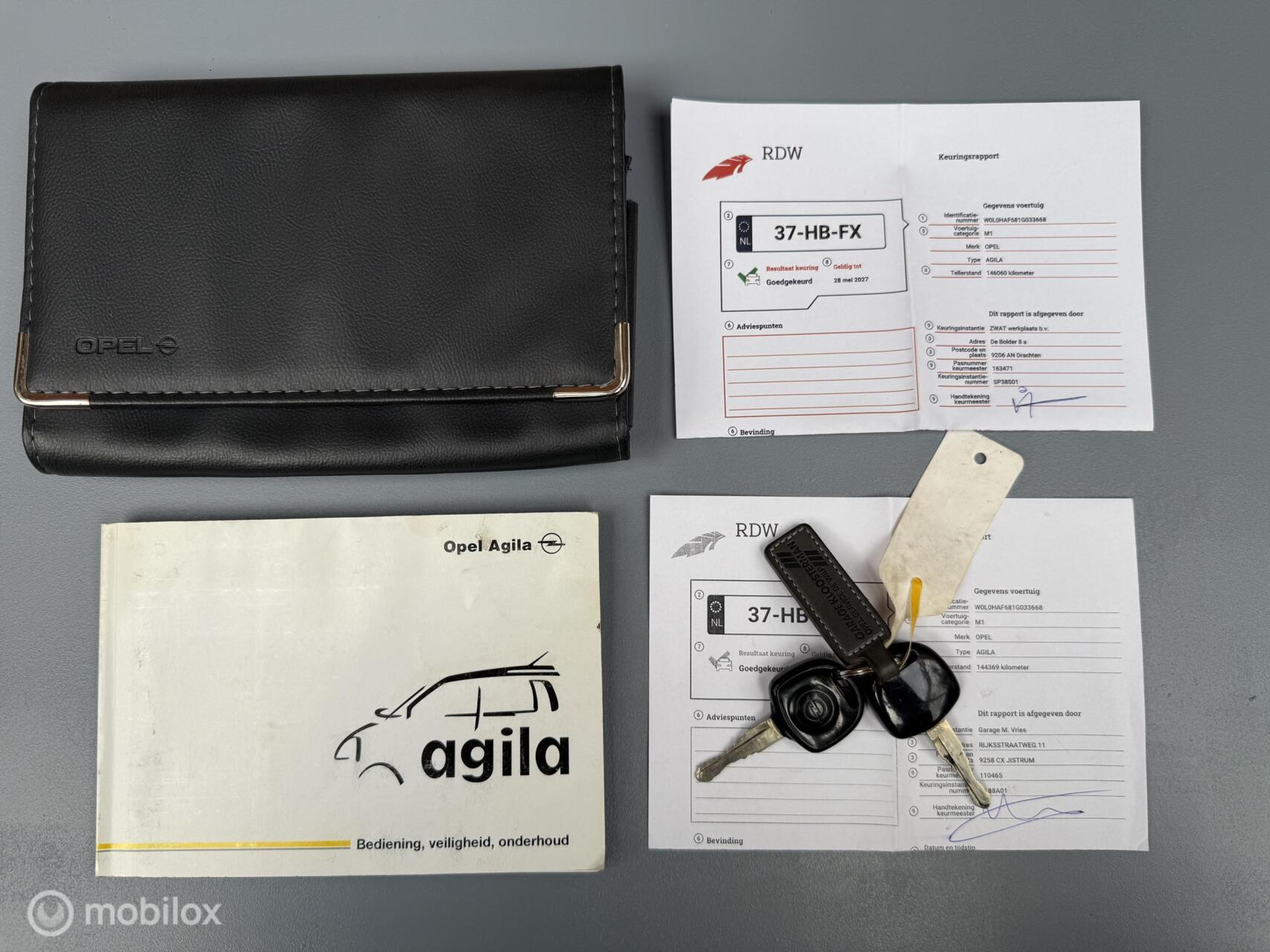 Foto van Opel Agila
