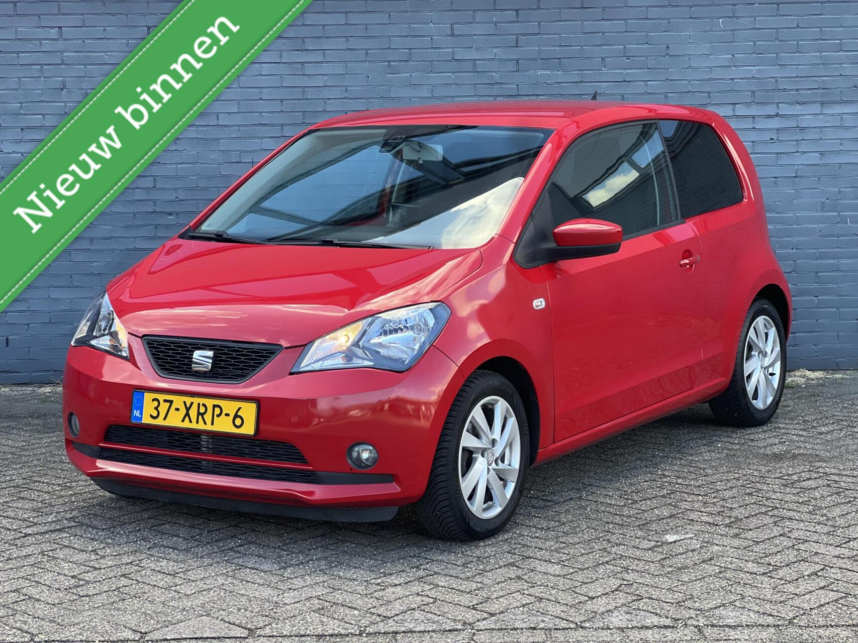 Seat Mii 1.0 Style Sport Nieuwe Apk Airco Navi LM Velgen 2012 - voorkant