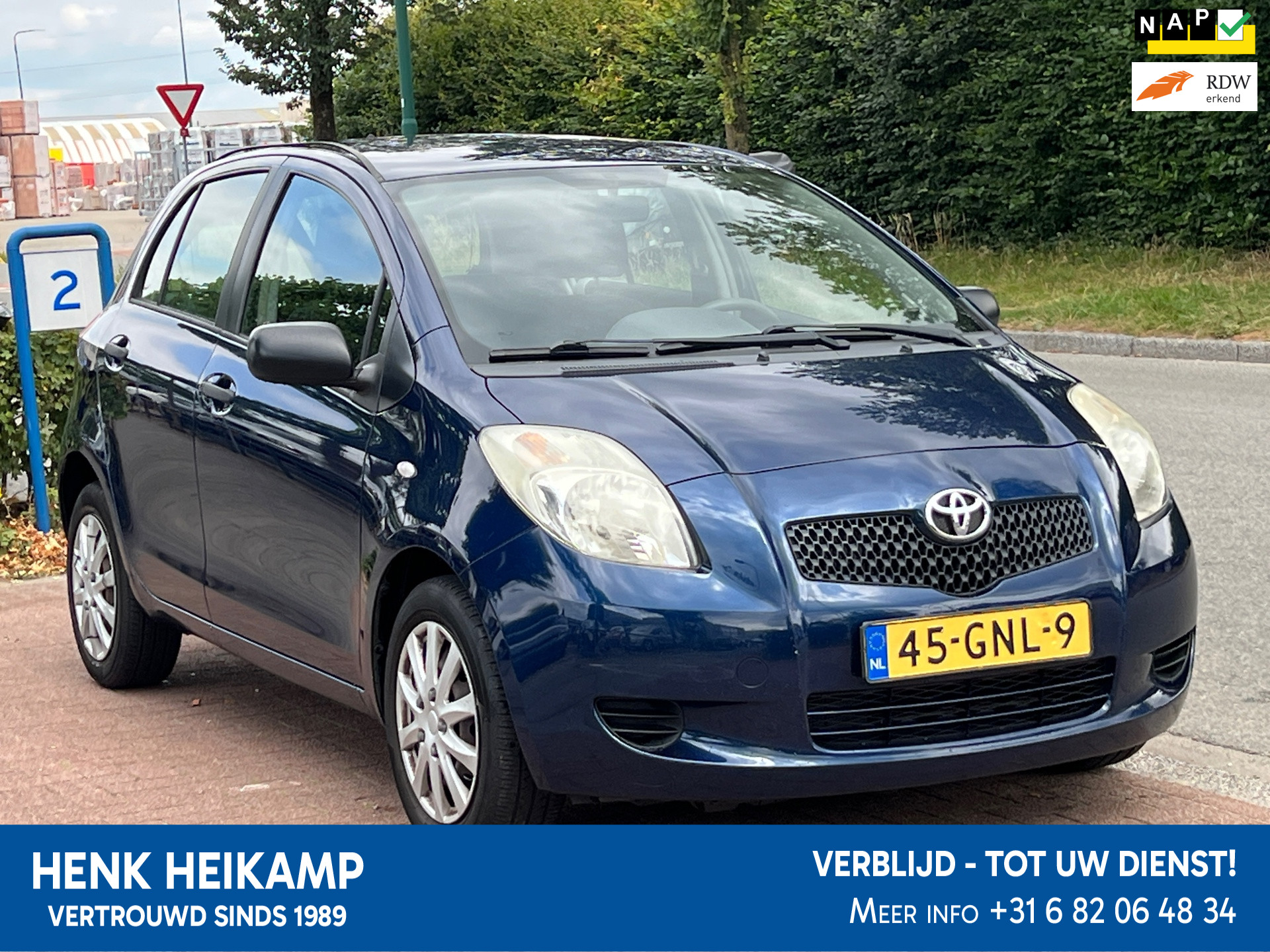 Toyota Toyota Yaris 1.3 VVTi Sol Airco | 5 deurs 2008 - voorkant