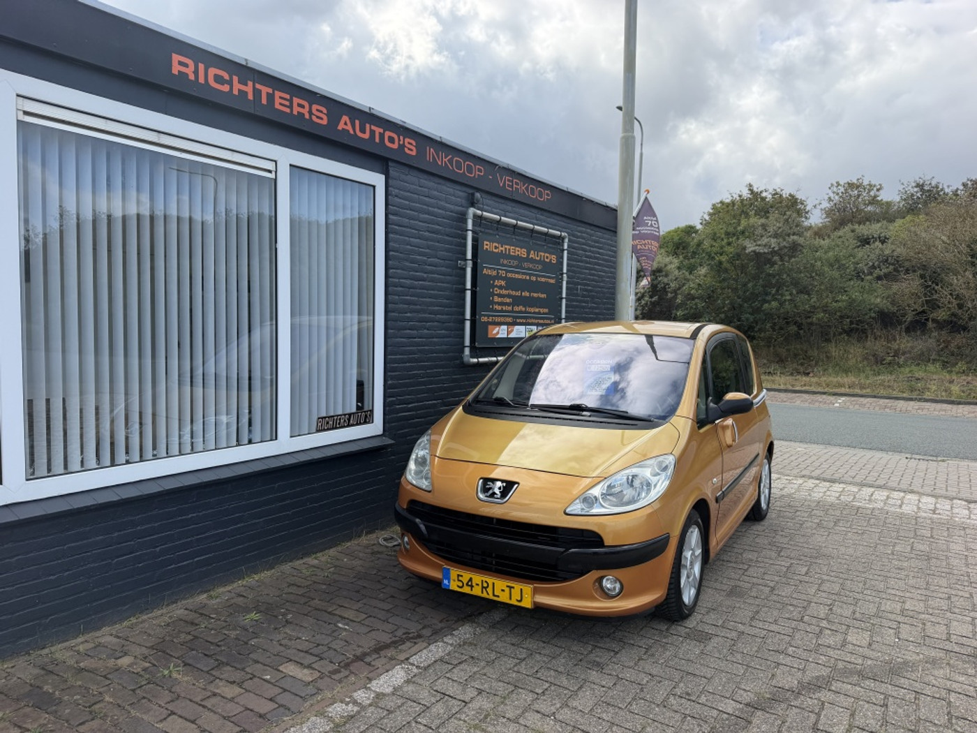 Peugeot 1007 1.4 Gentry 2005 - voorkant