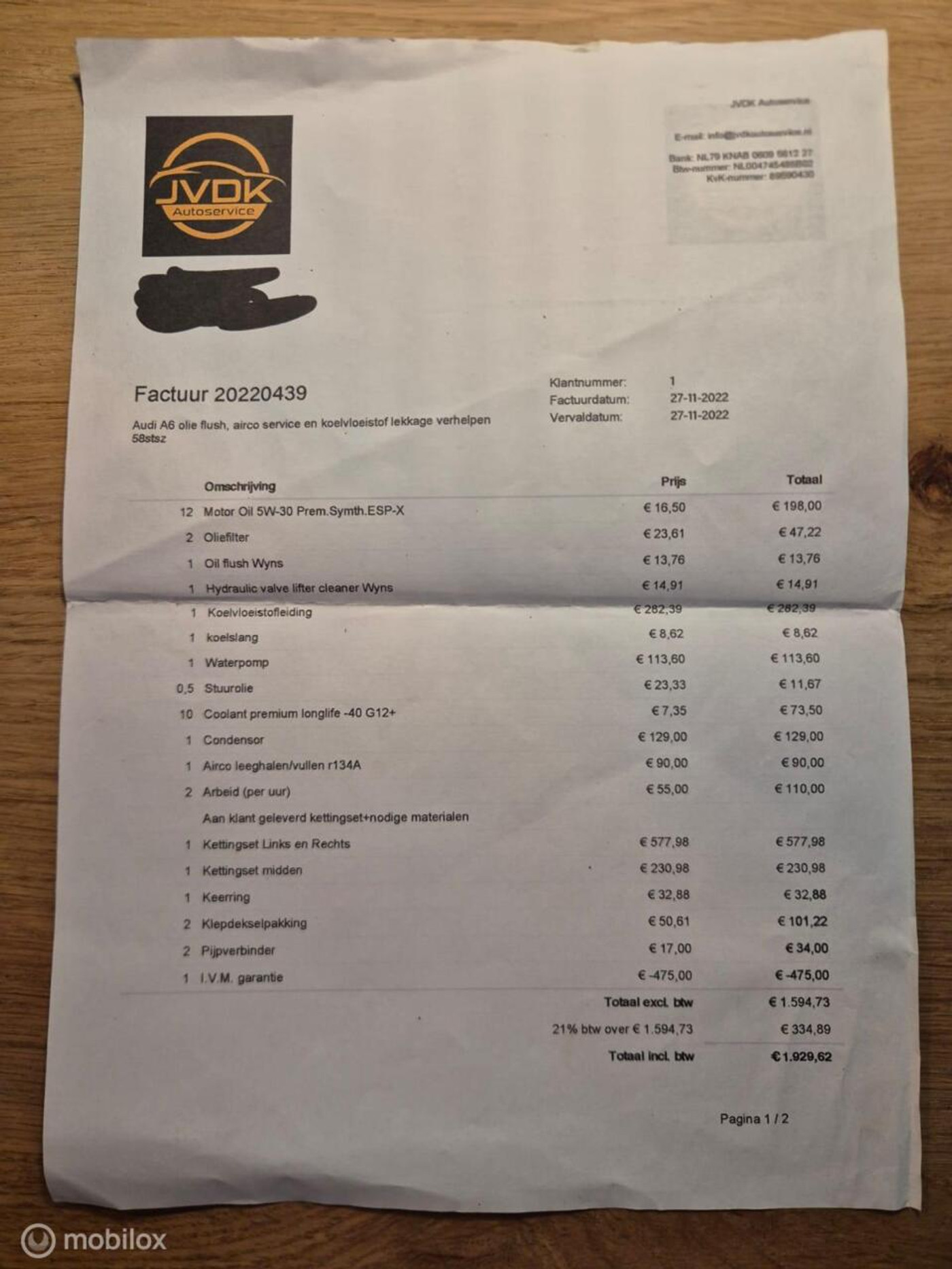 Foto van Audi Audi A6