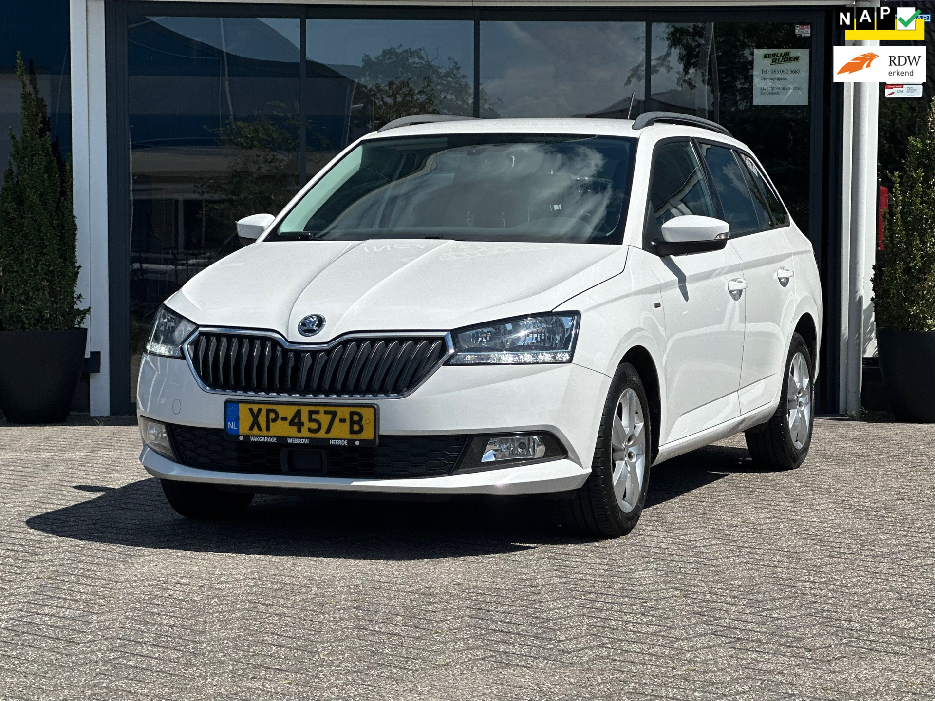 Skoda Fabia 1.0 Clever | NL-auto | Uitstekende staat ! 2019 - voorkant