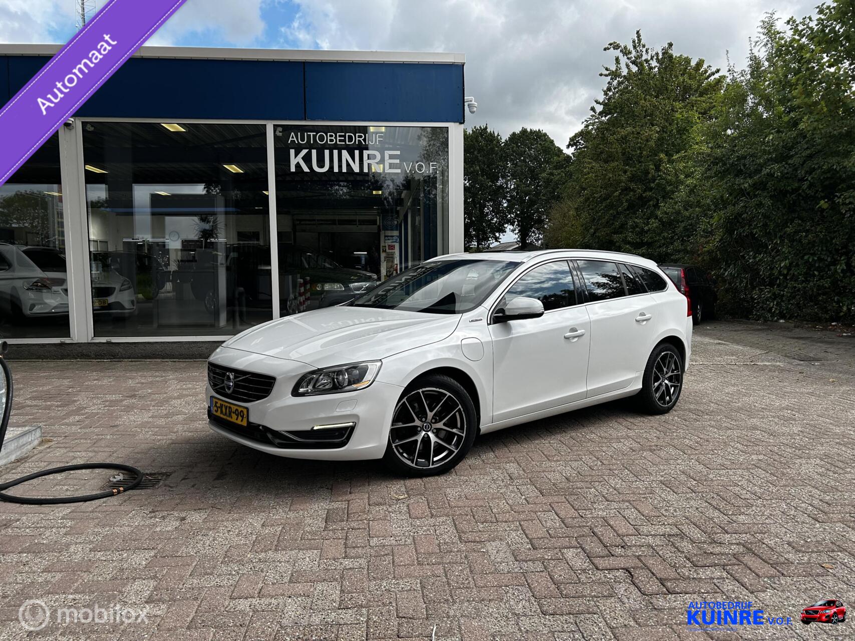 Volvo V60 Plug In Hybrid 2.4 D6 AWD Plug-In Hybrid Summum 2013 - voorkant